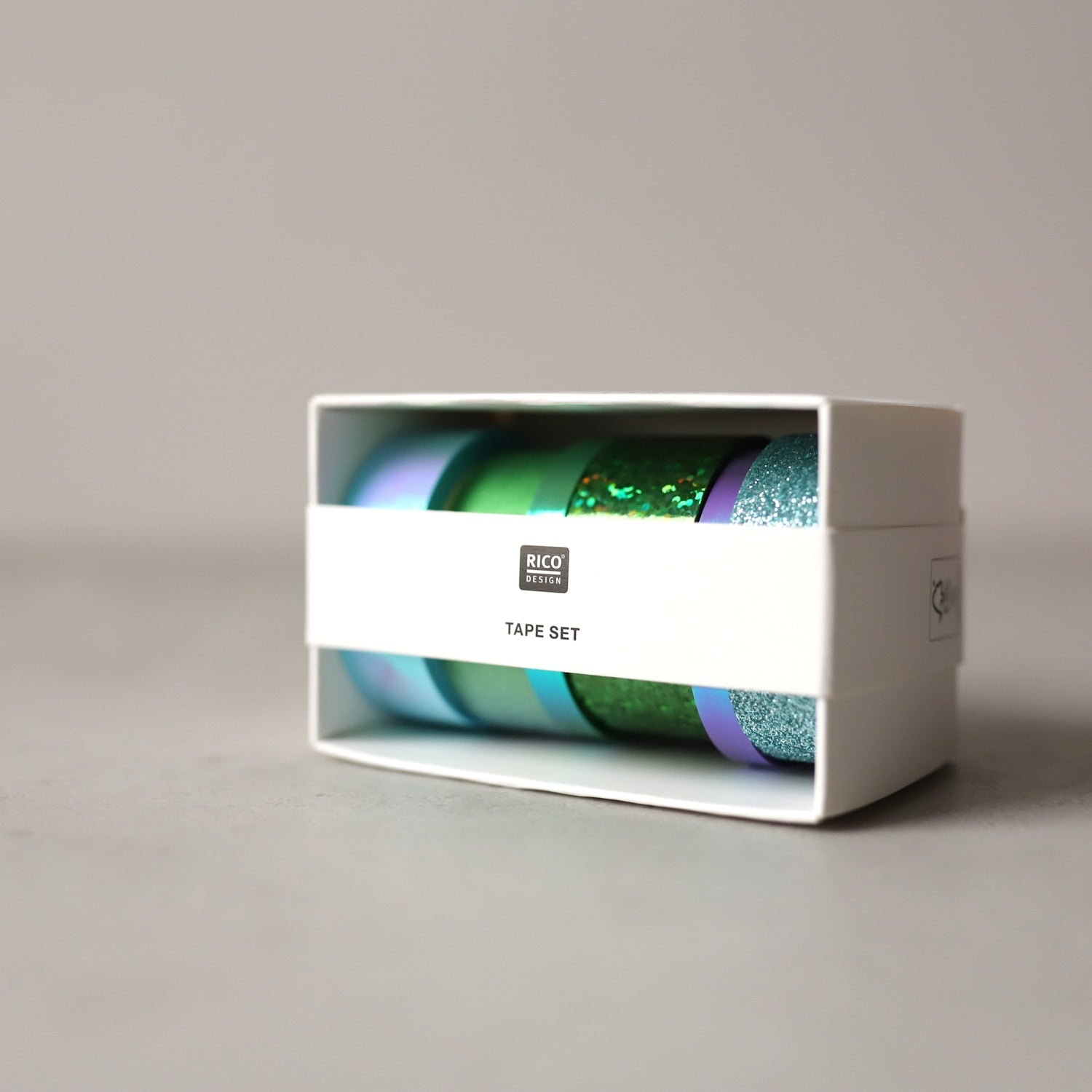 Washi-Tape 6er Set, grün-blau