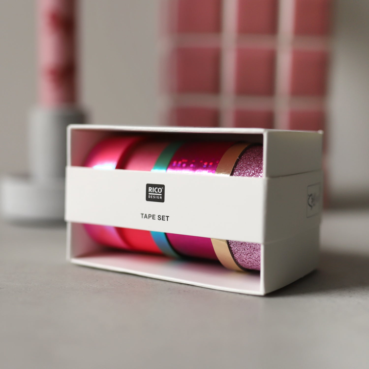 Washi-Tape 6er Set, rosa