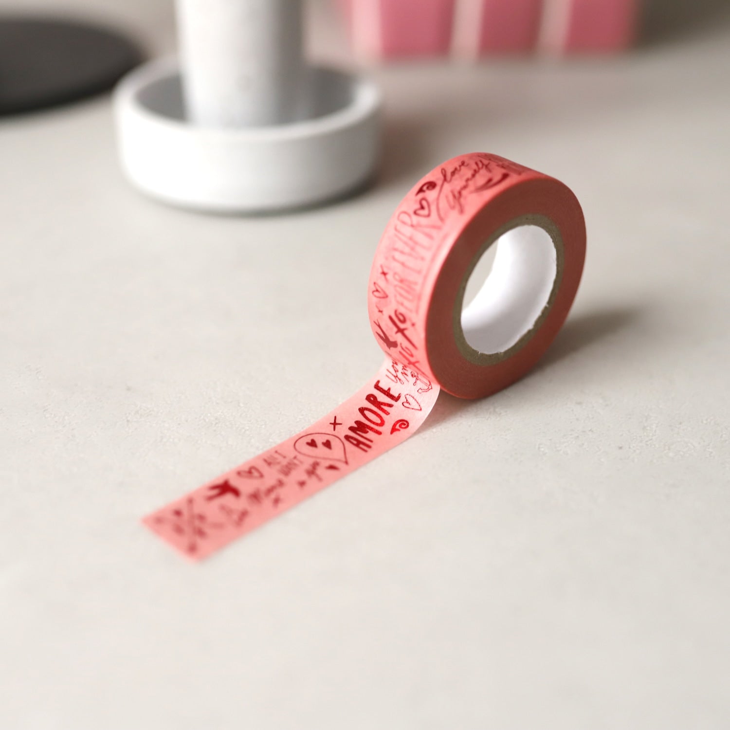 Washi Tape „Love", Schriftzüge