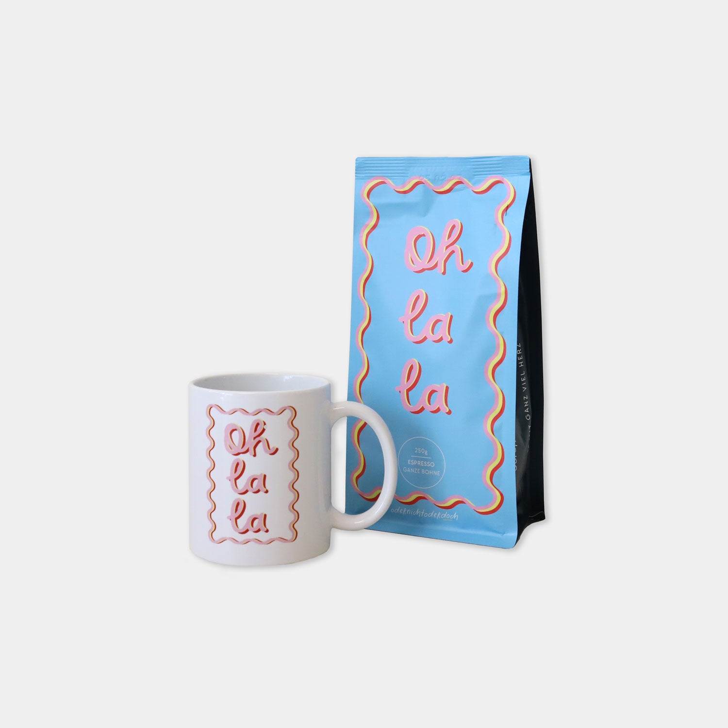 Bundle Tasse & Kaffee „Oh la la“