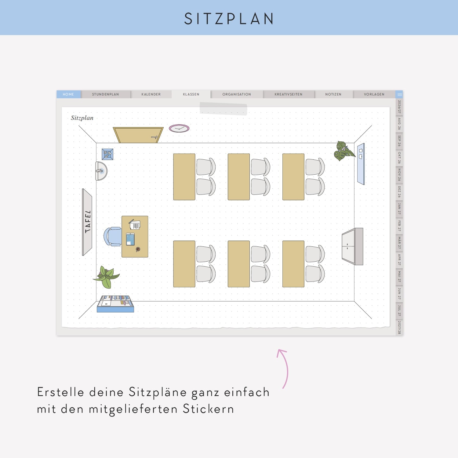 Digitaler Lehrerkalender 2026/2027