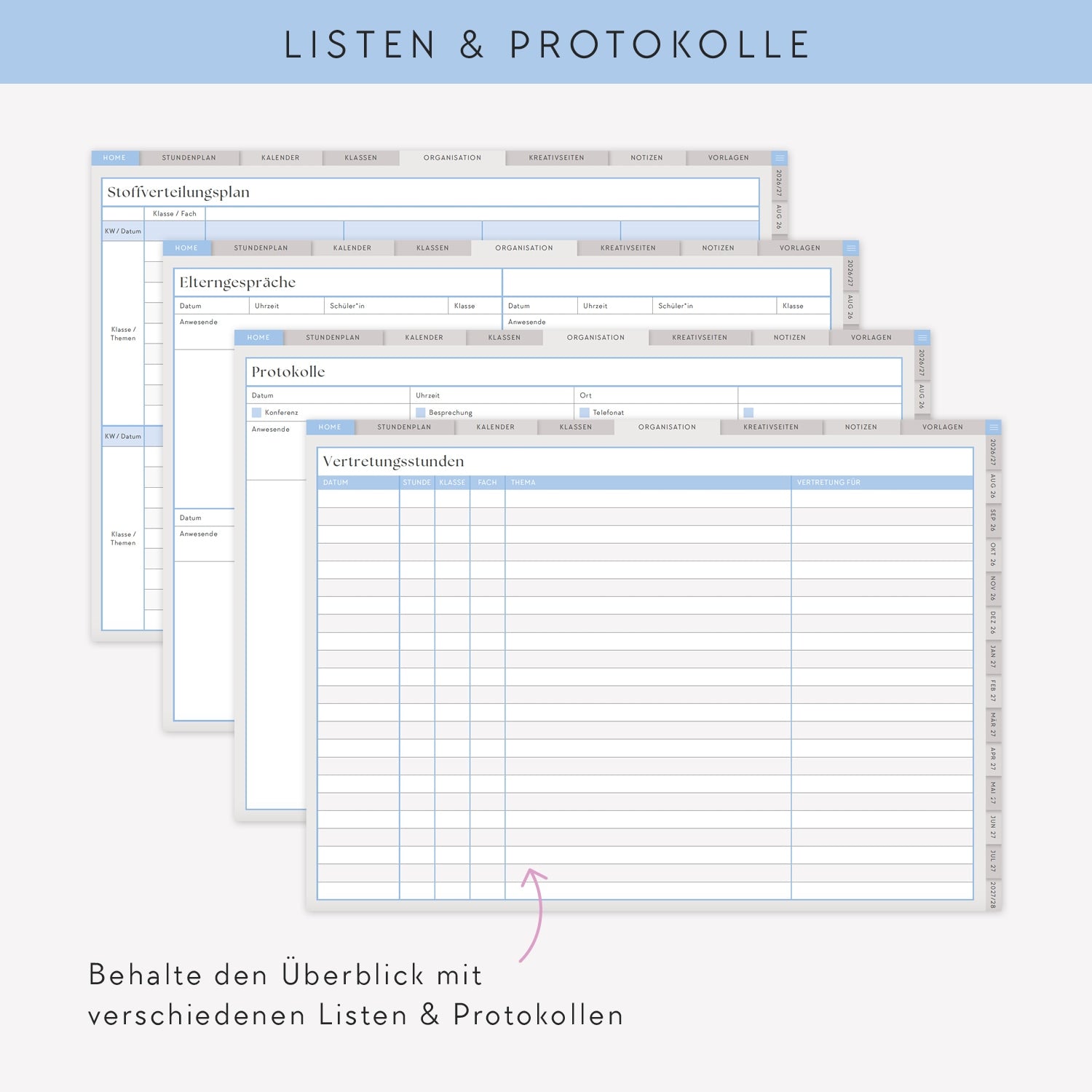 Digitaler Lehrerkalender 2026/2027