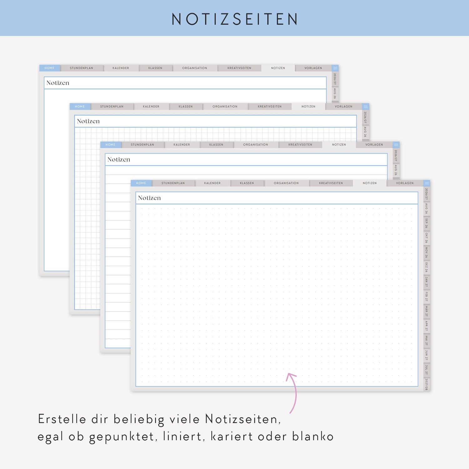 Digitaler Lehrerkalender 2026/2027