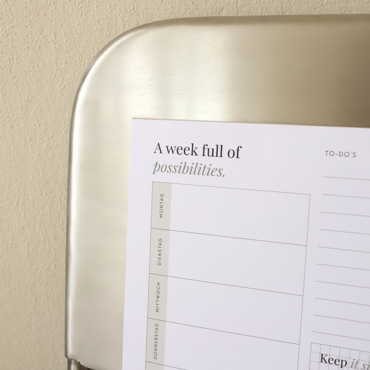 Notizblock A4 "Possibilities"