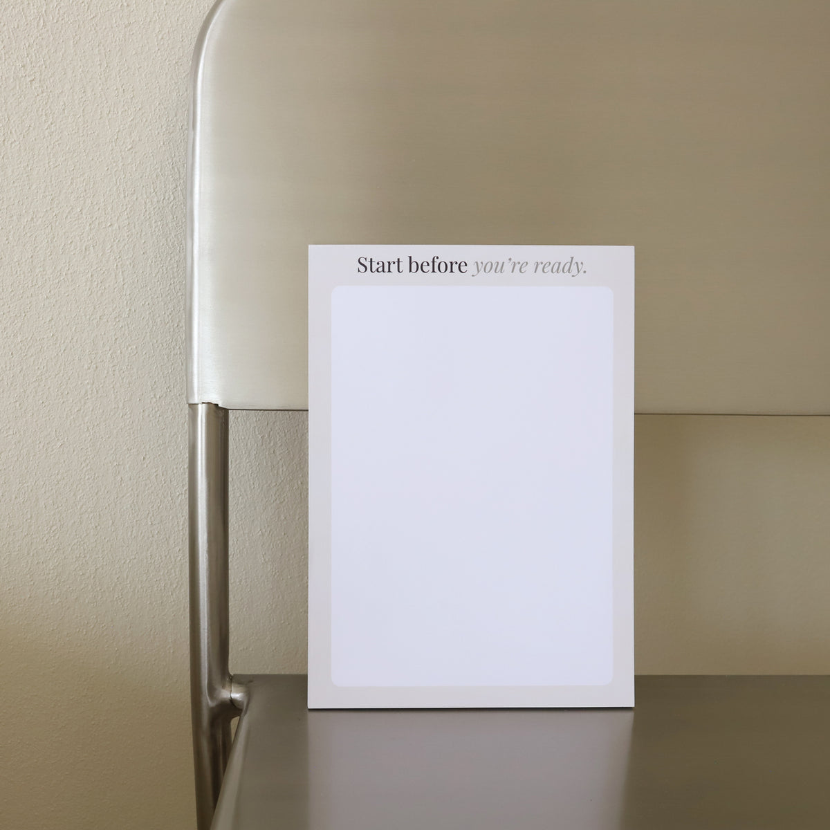 Notizblock A5 „Start“