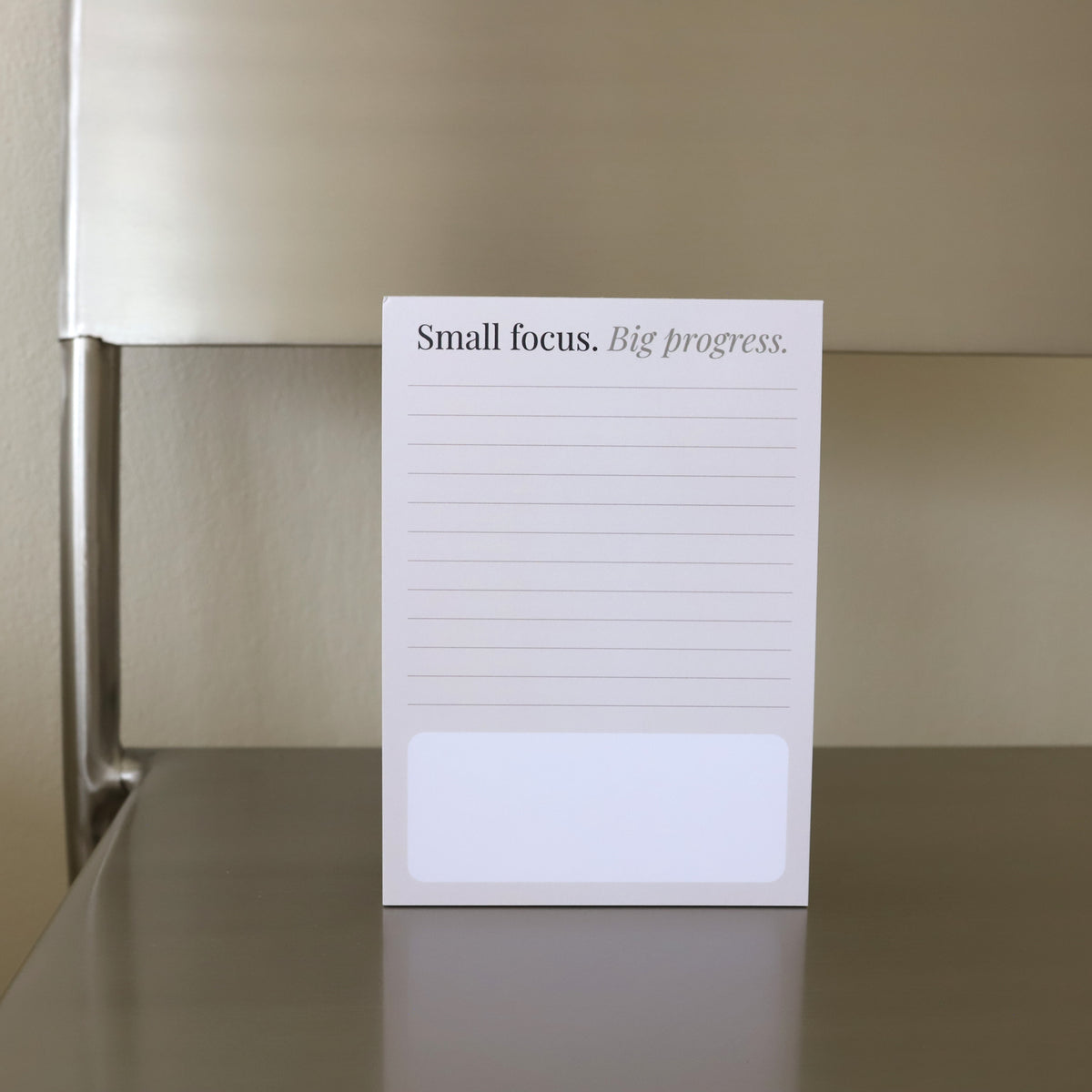 Notizblock A6 „Small focus“