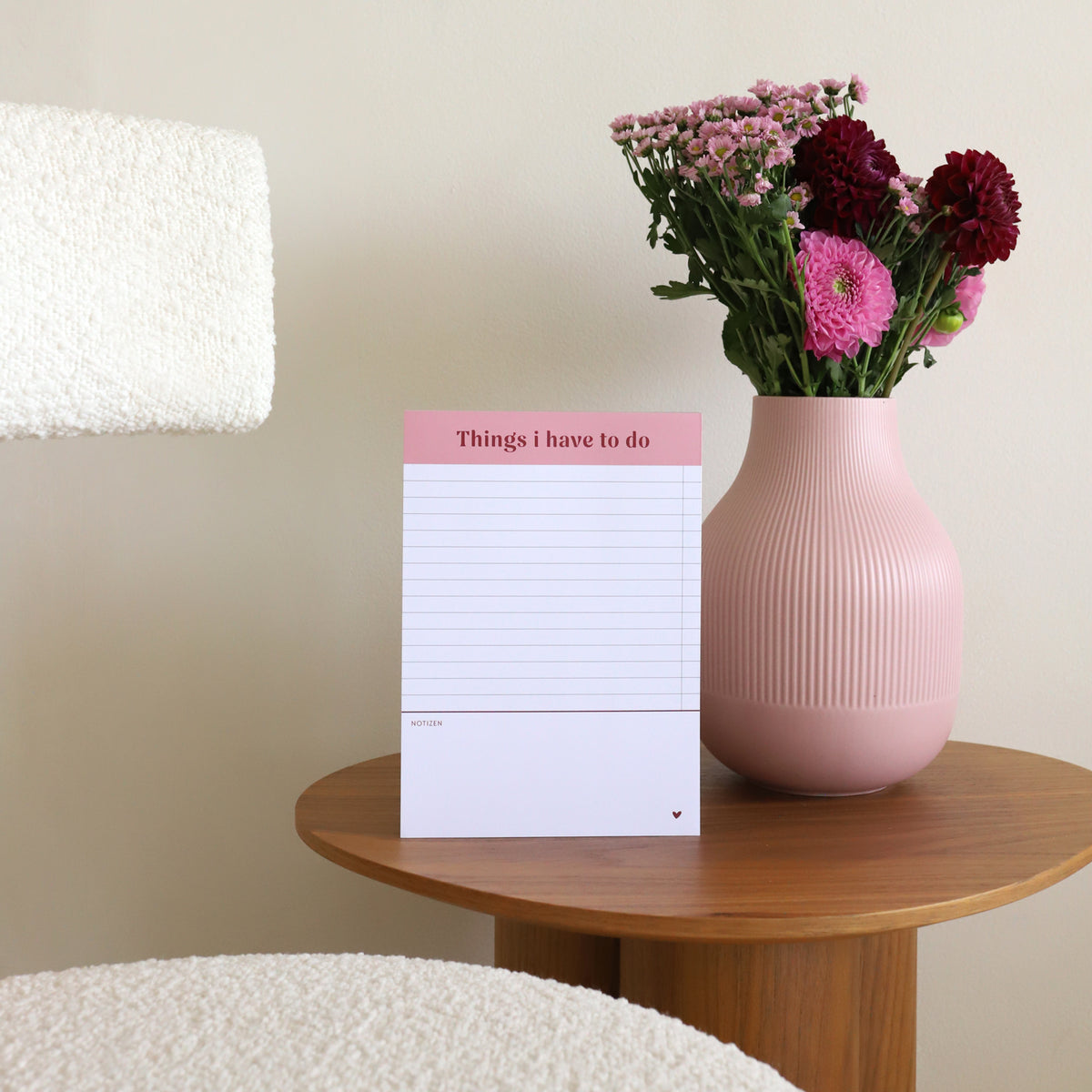 Notizblock A5 „Things“