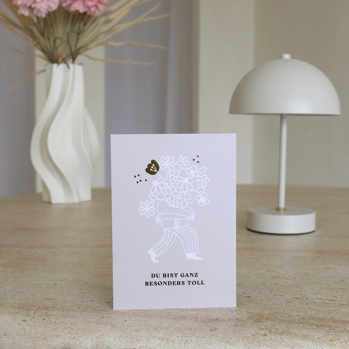 Postkarte A6 "Toll"