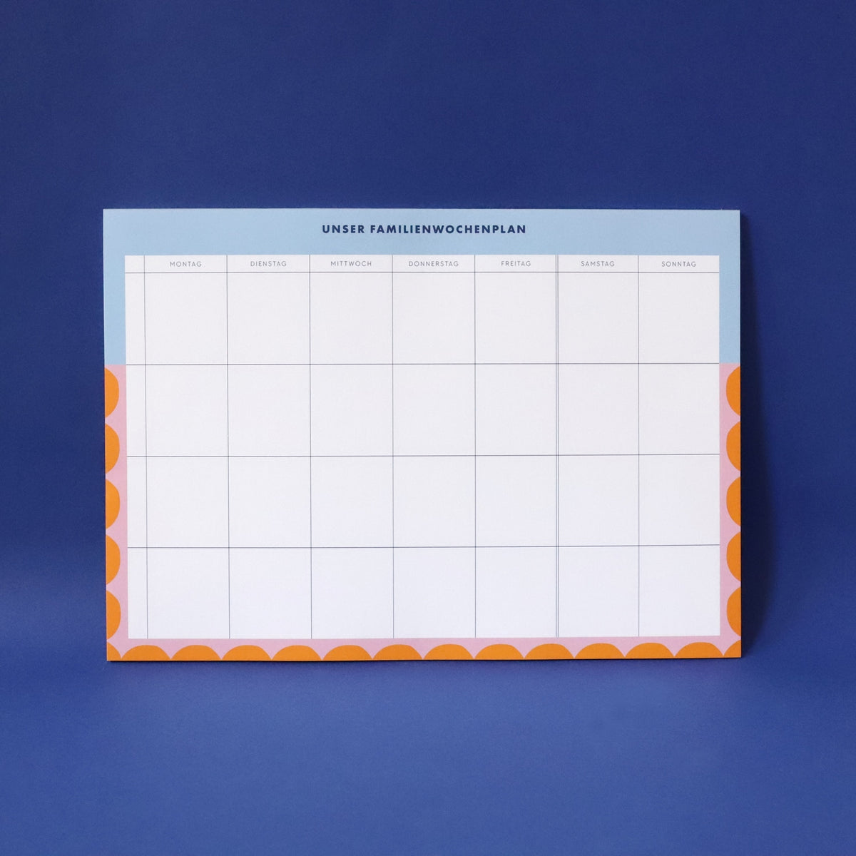 Notizblock A4 "Familienwochenplan"