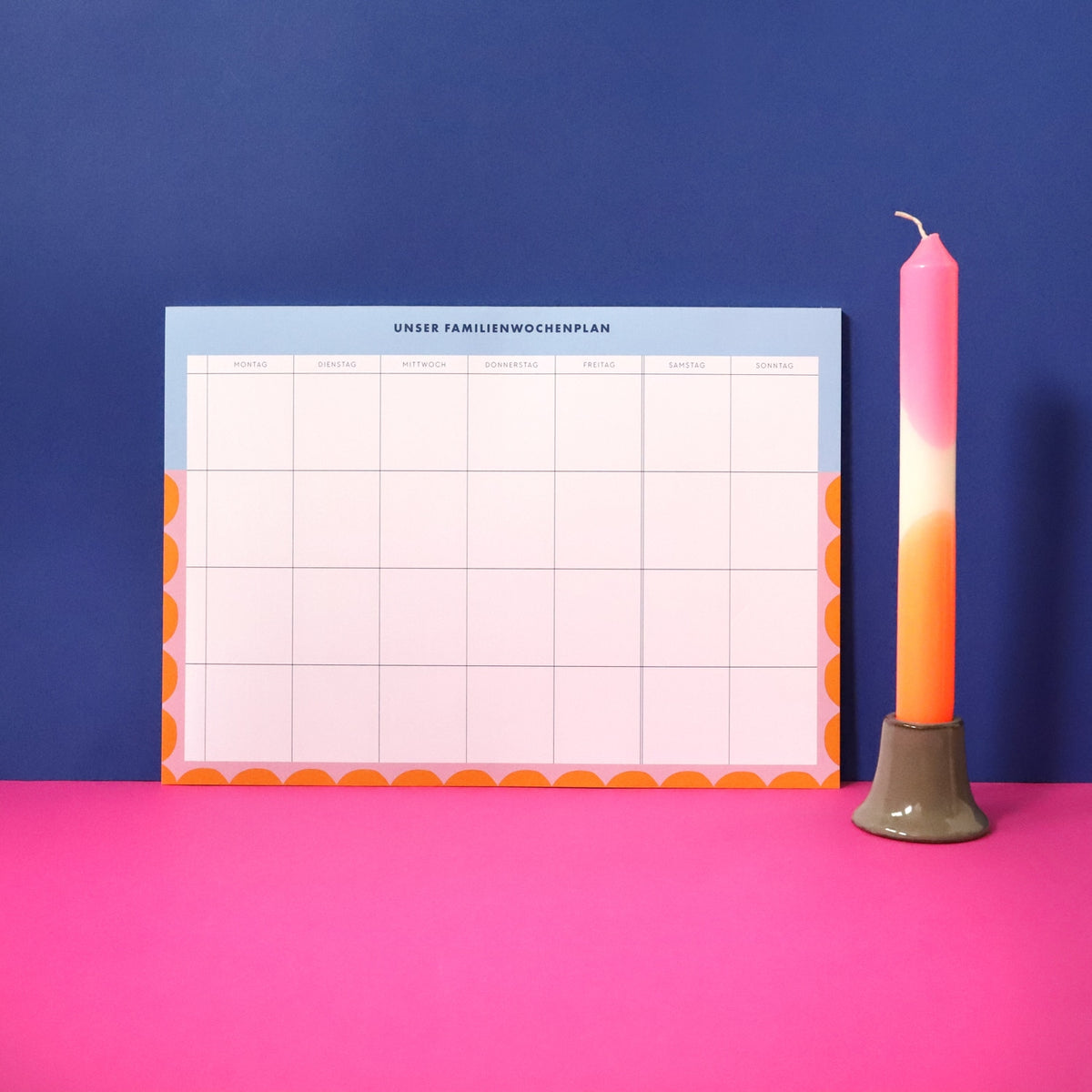 Notizblock A4 "Familienwochenplan"
