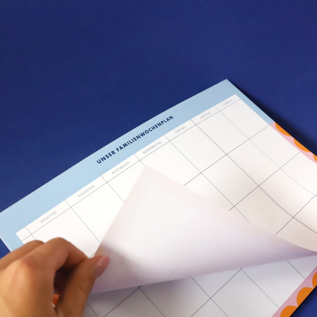Notizblock A4 "Familienwochenplan"