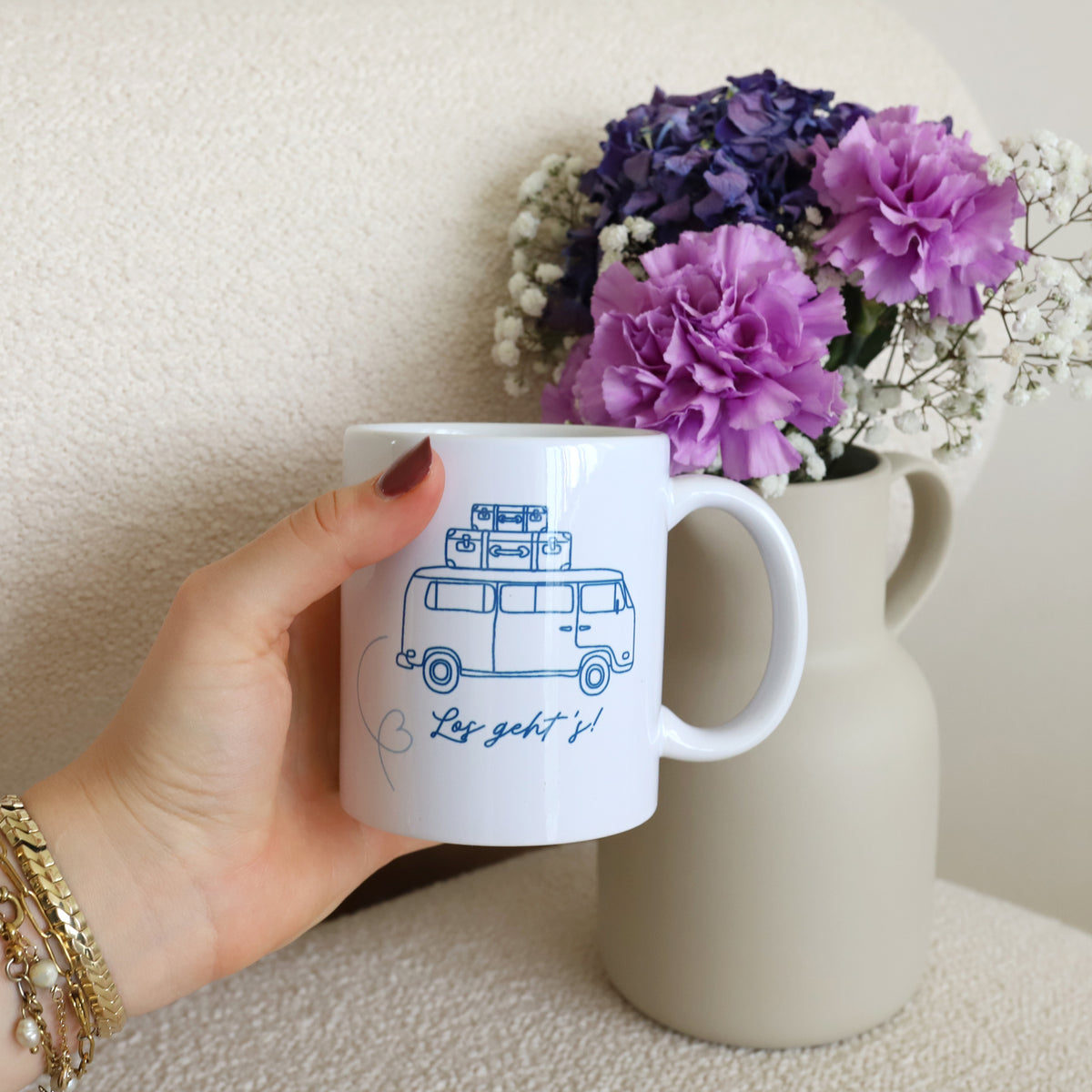 Tasse „Los geht's“