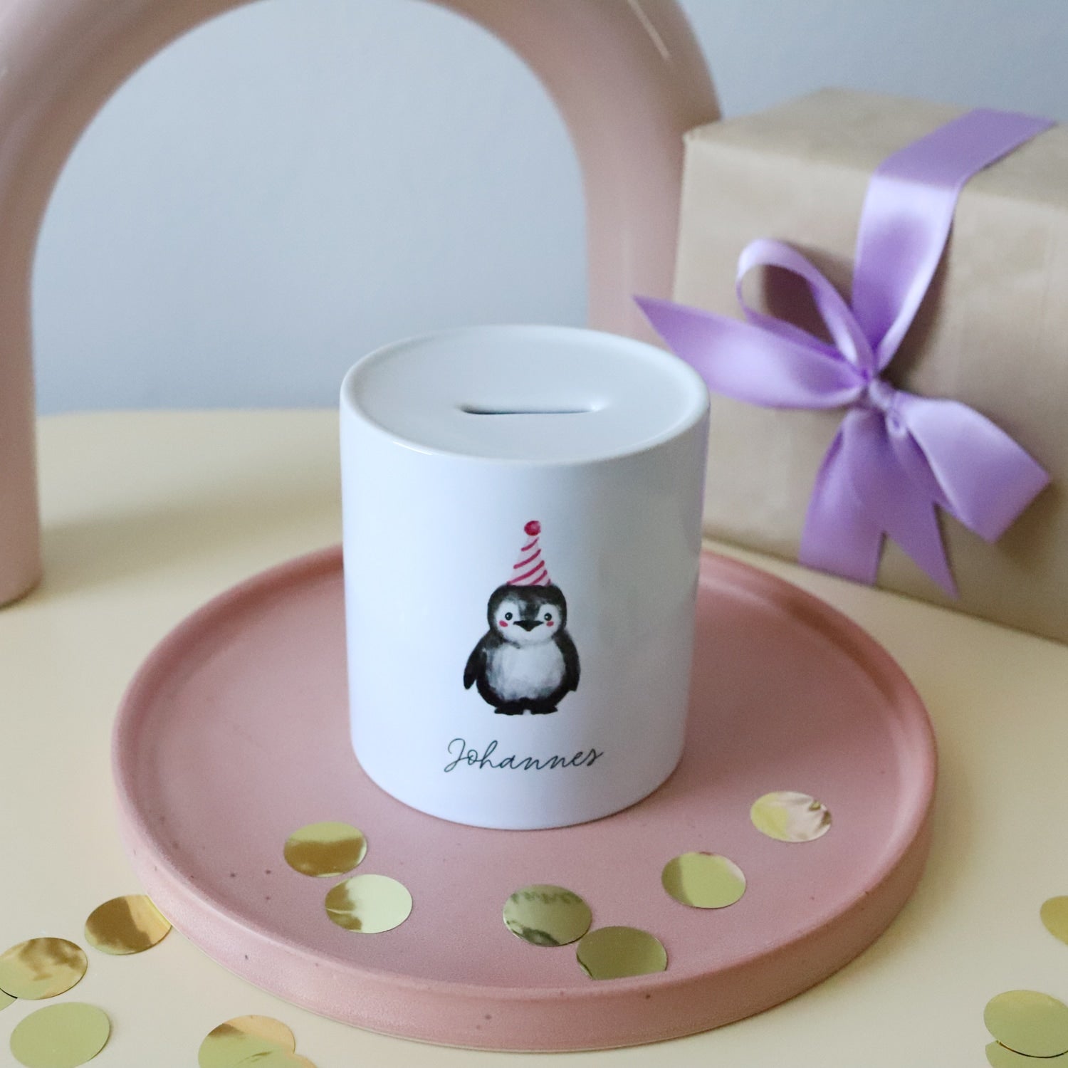 Spardose „Pinguin"