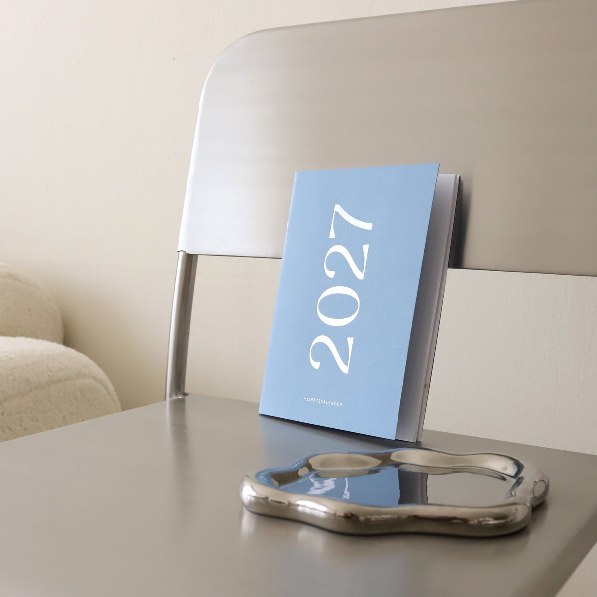 Monatskalender 2027 "Blue" | A5