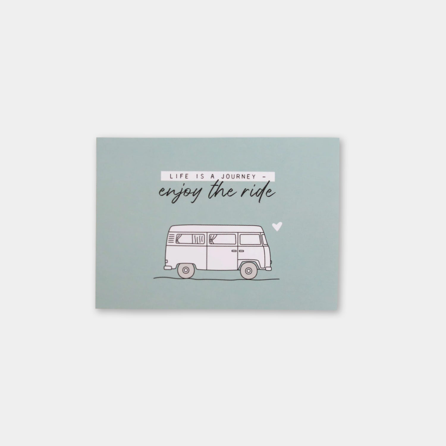 Postkarte „Life is a journey"