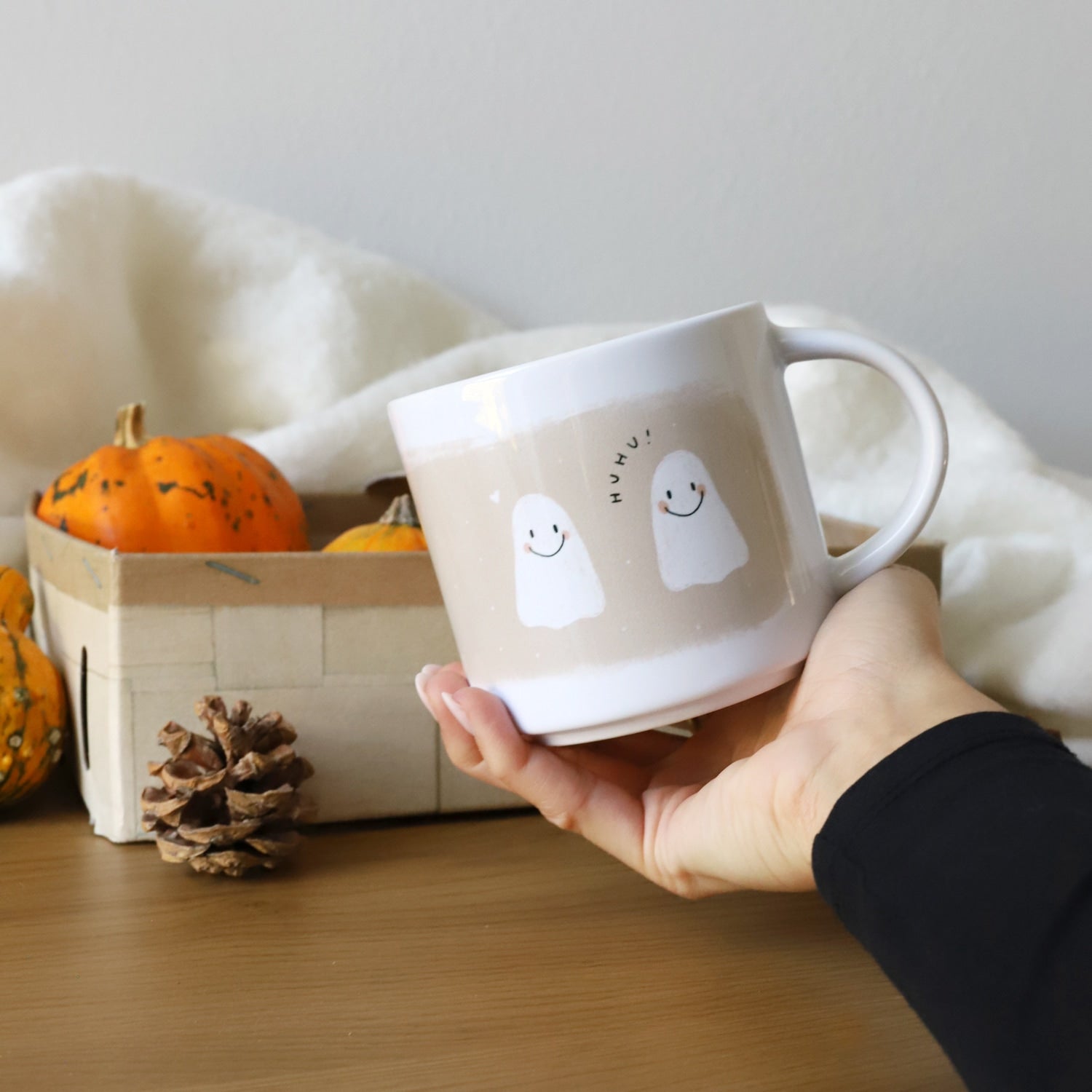 Jumbo-Tasse „Gespenster"