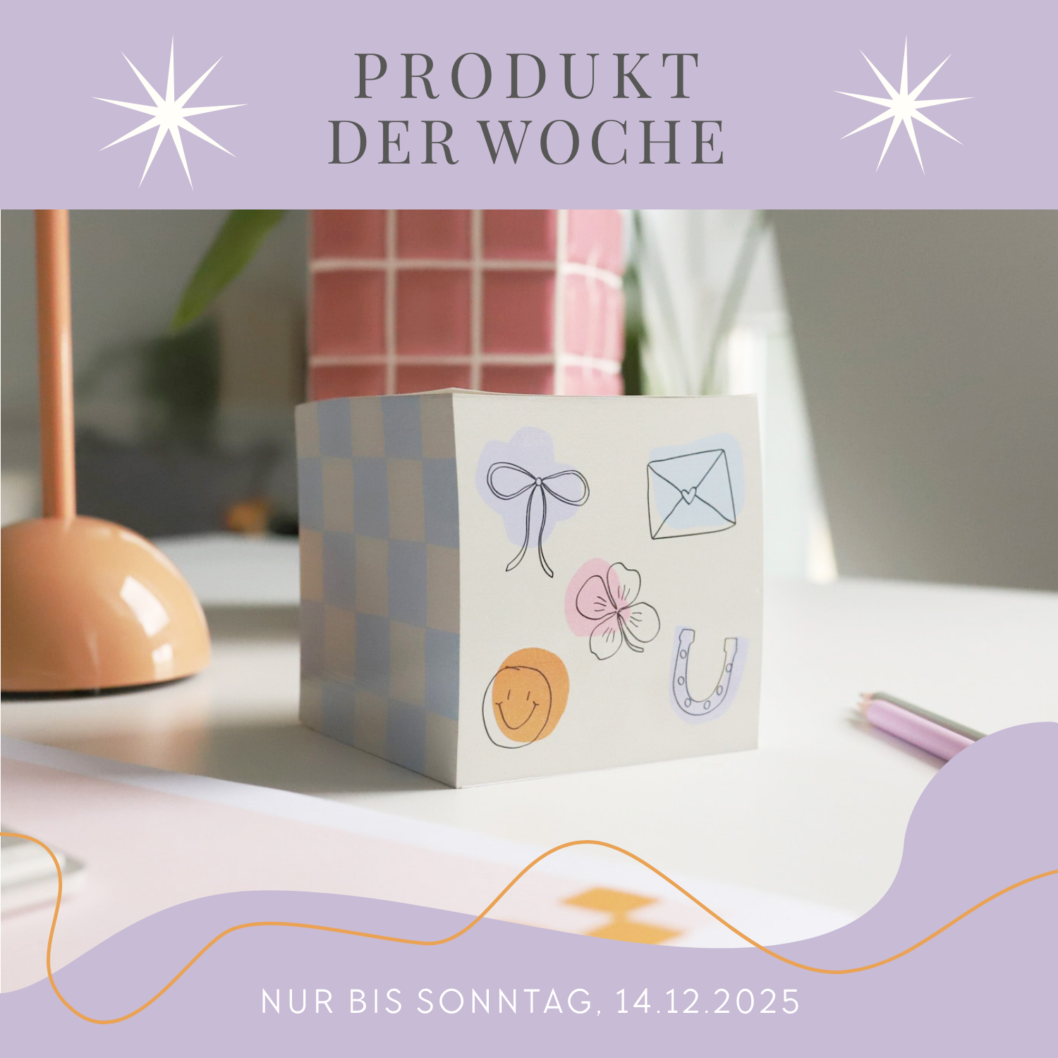 Zettelblock „Glück“