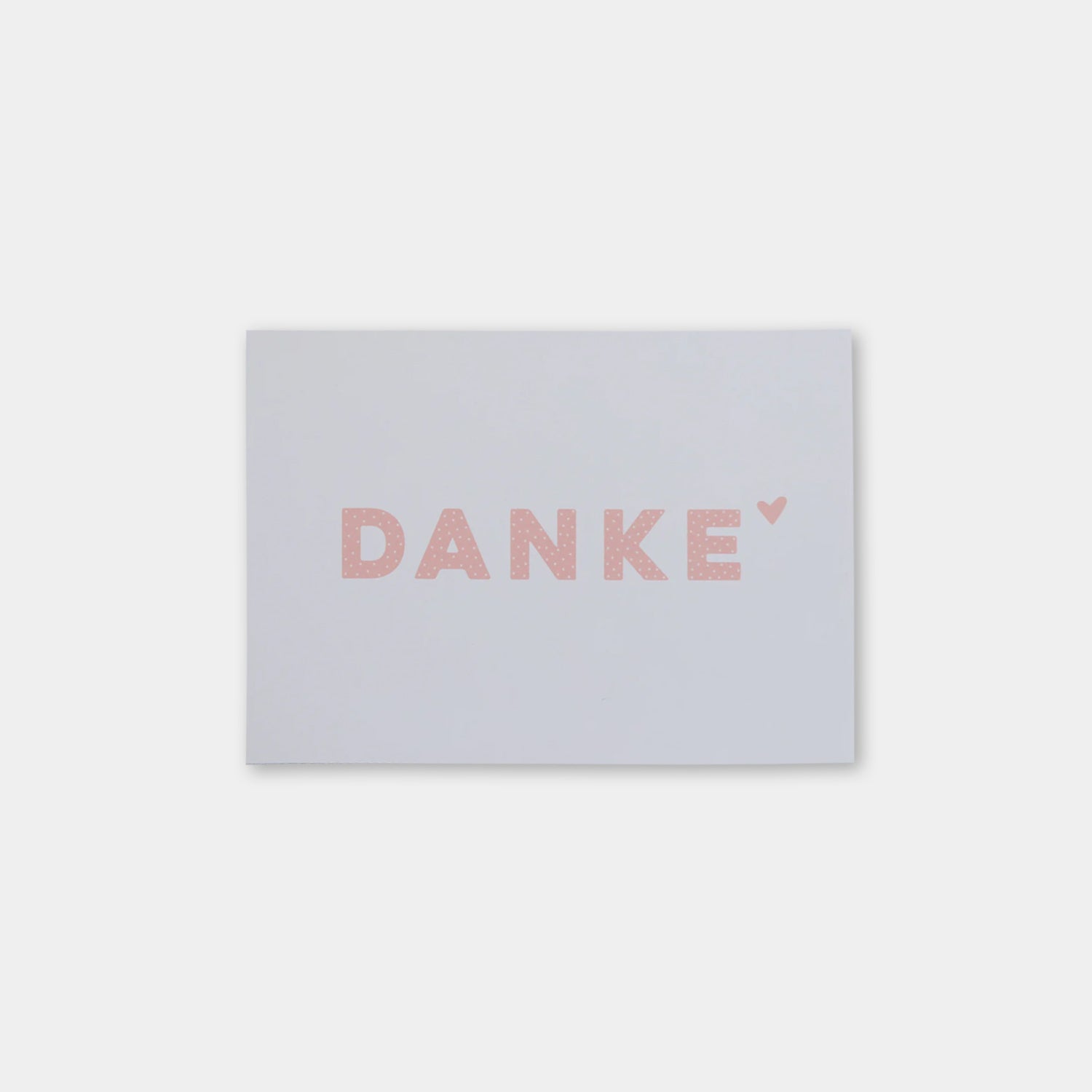 Postkarte „Danke"
