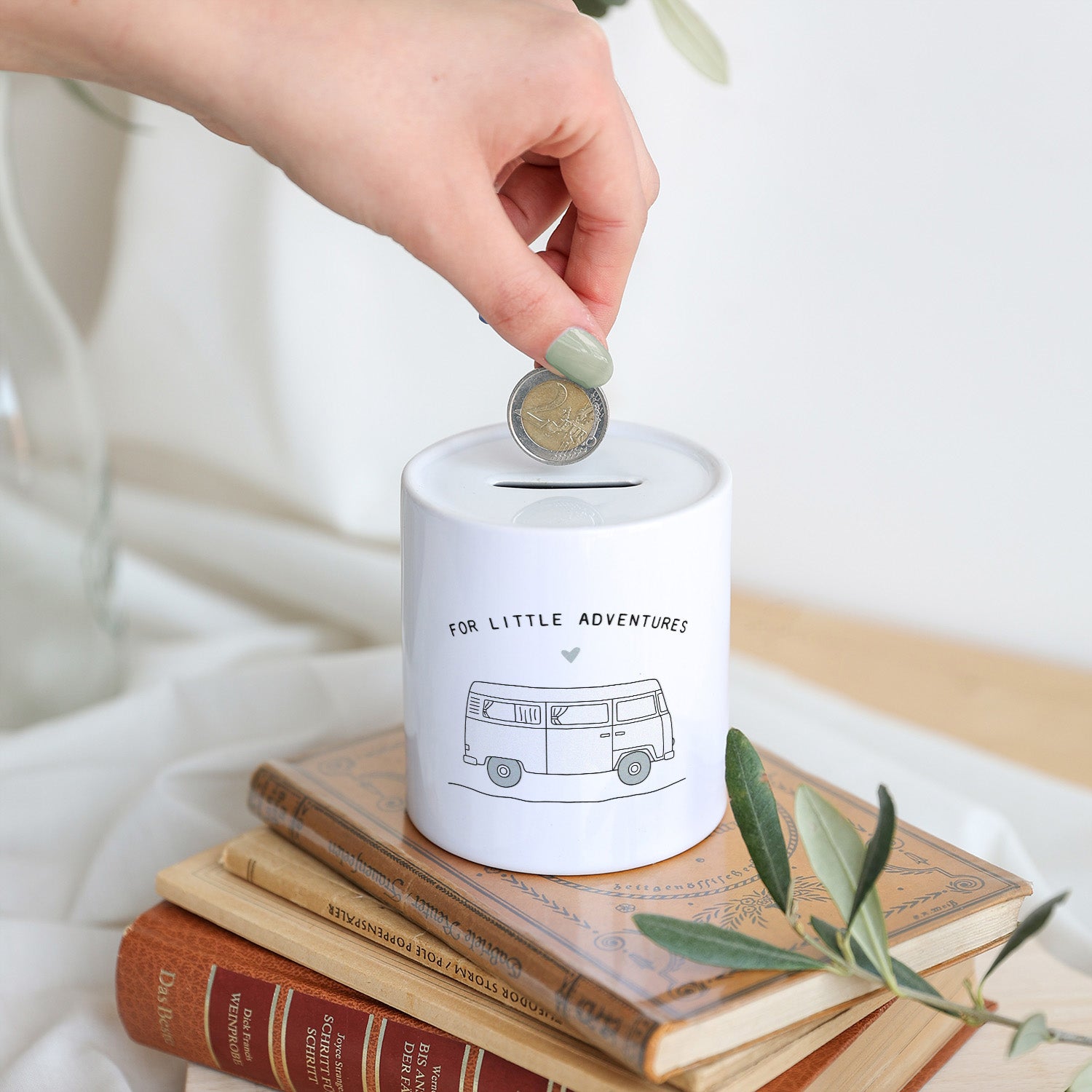 Spardose „For little adventures"