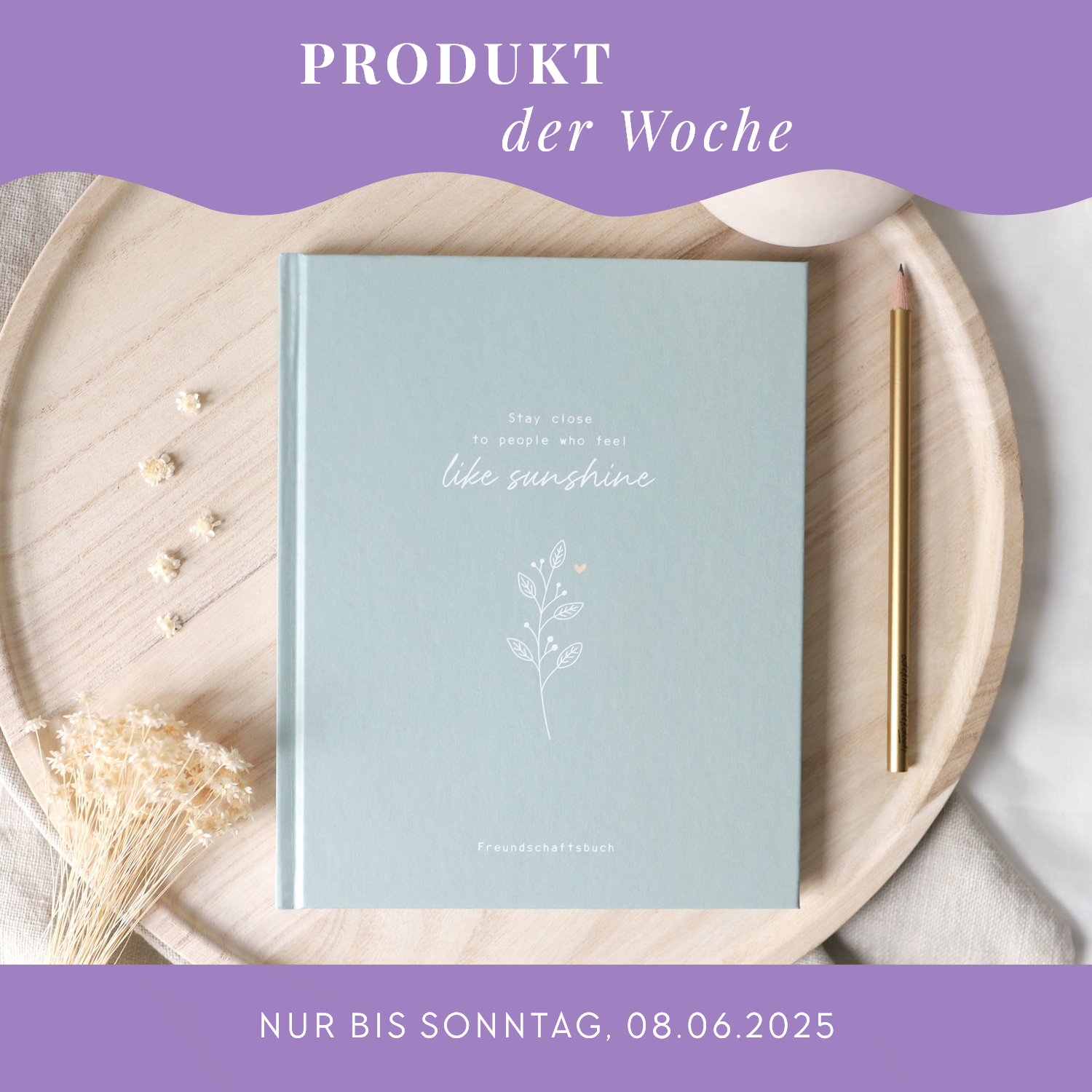 Freundschaftsbuch „Sunshine"