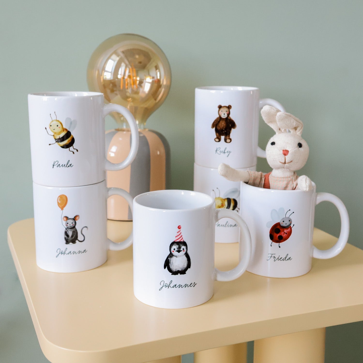 Kindertassen personalisierbar