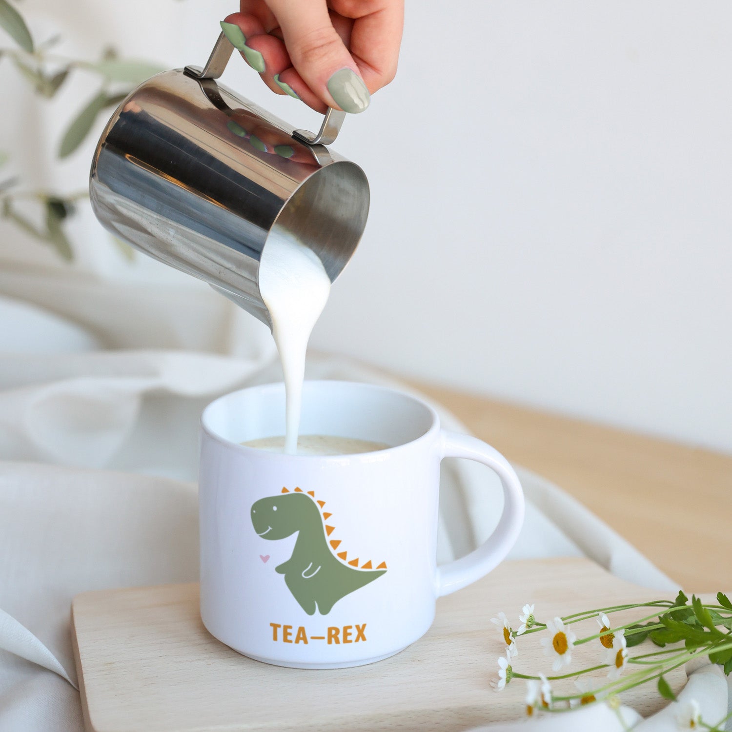 Jumbo-Tasse „Tea-Rex"