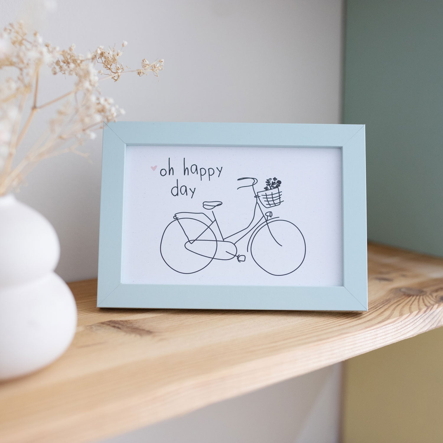 Postkarte „Oh happy day“