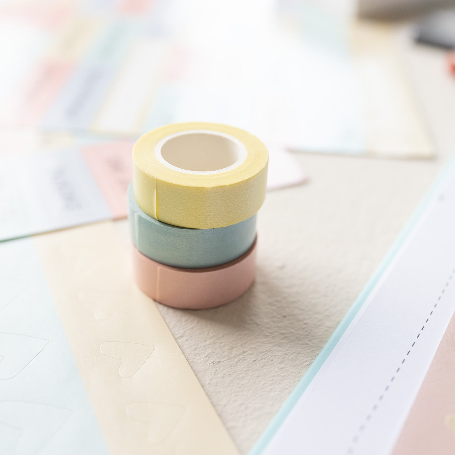 Washi Tape „Hellgelb"