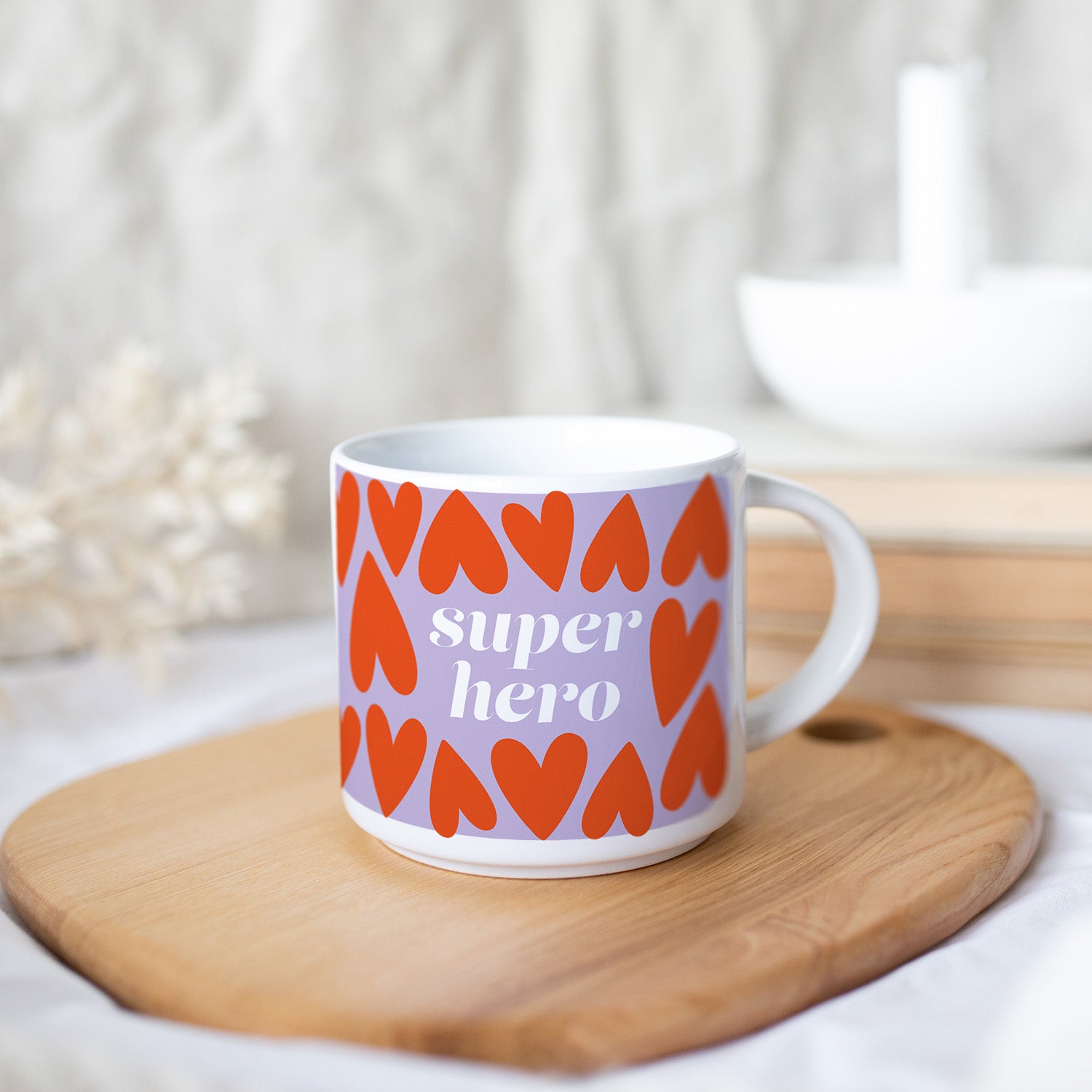 Jumbo-Tasse „Superhero"