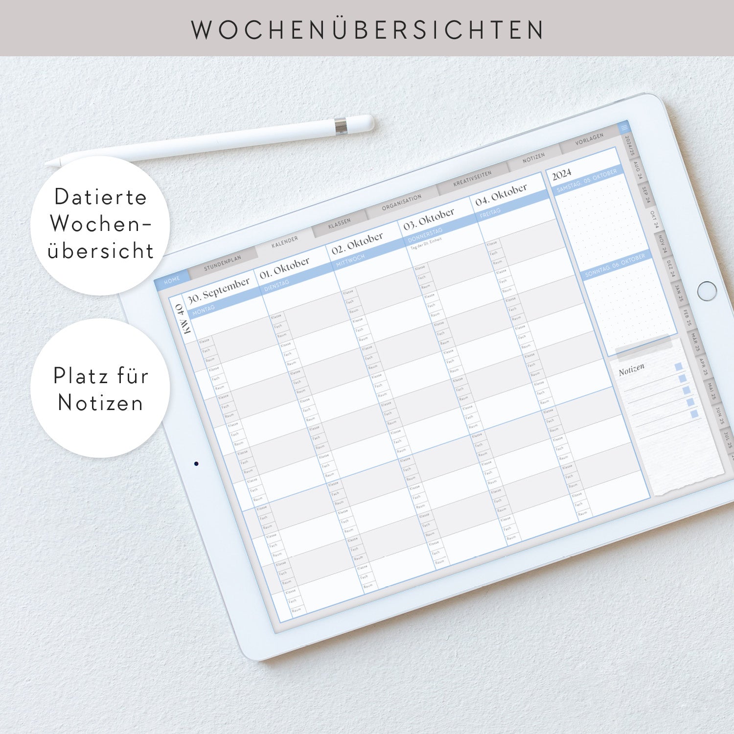 Digitaler Lehrkalender 2024/2025