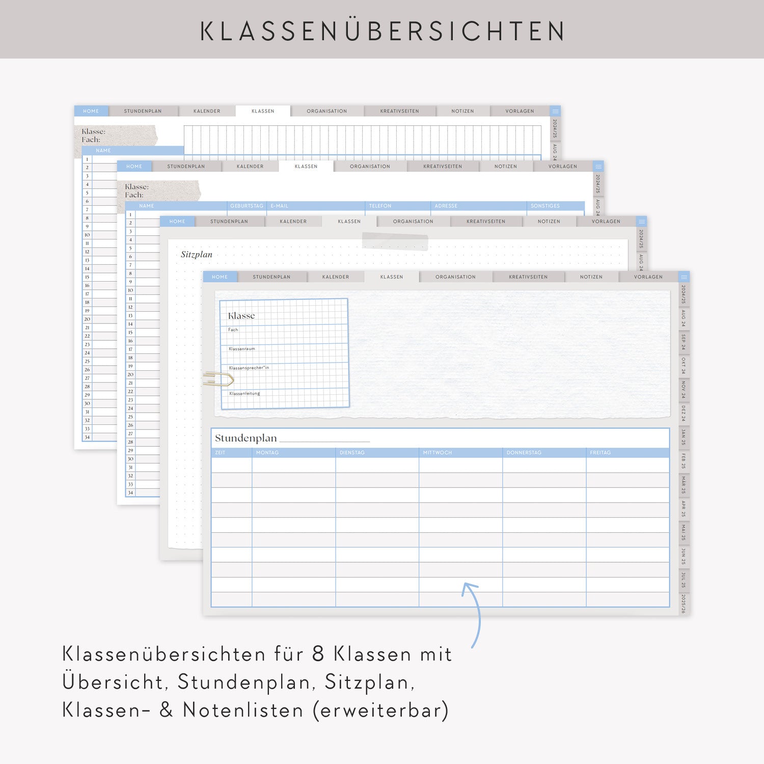 Digitaler Lehrerkalender 2024/2025