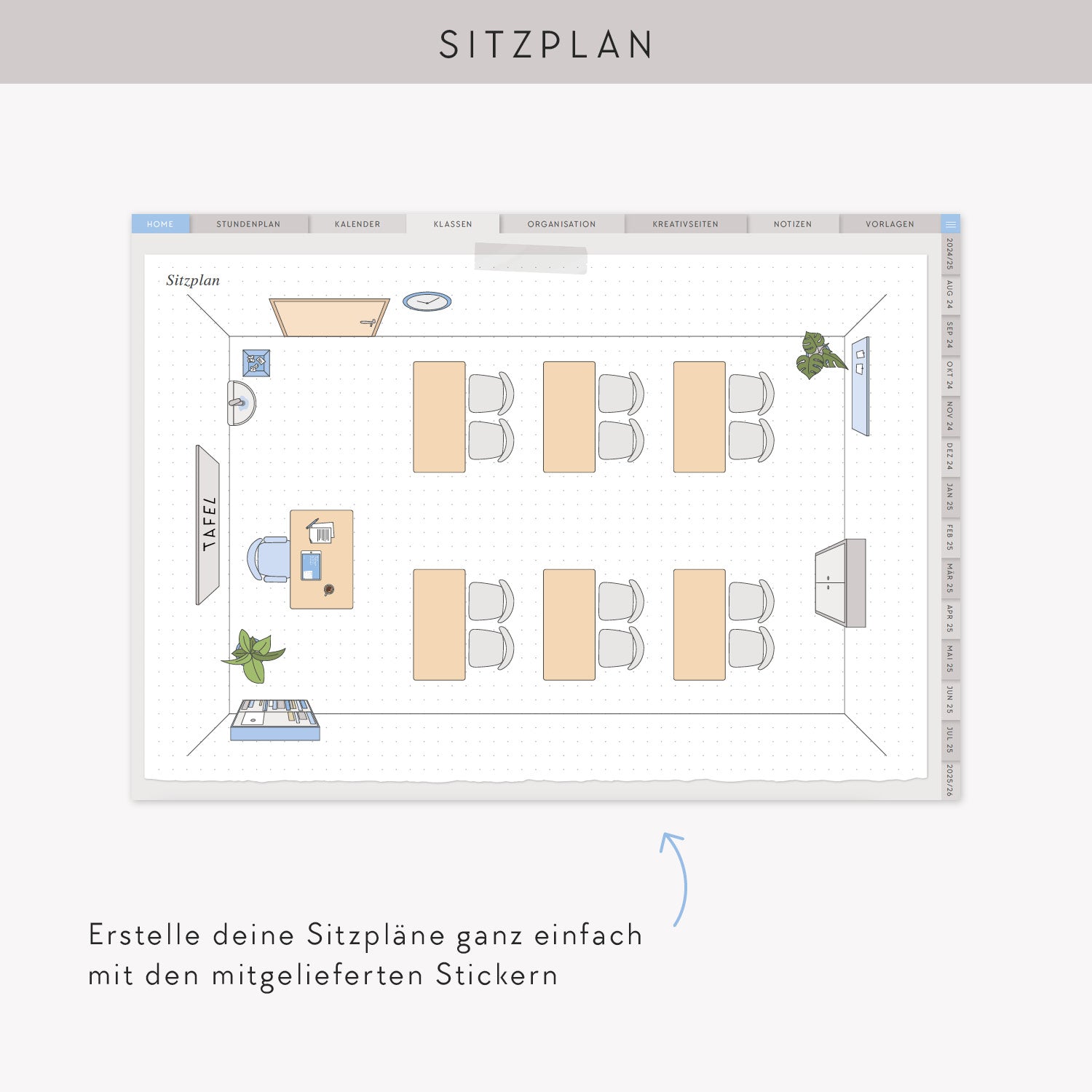 Digitaler Lehrerkalender 2024/2025