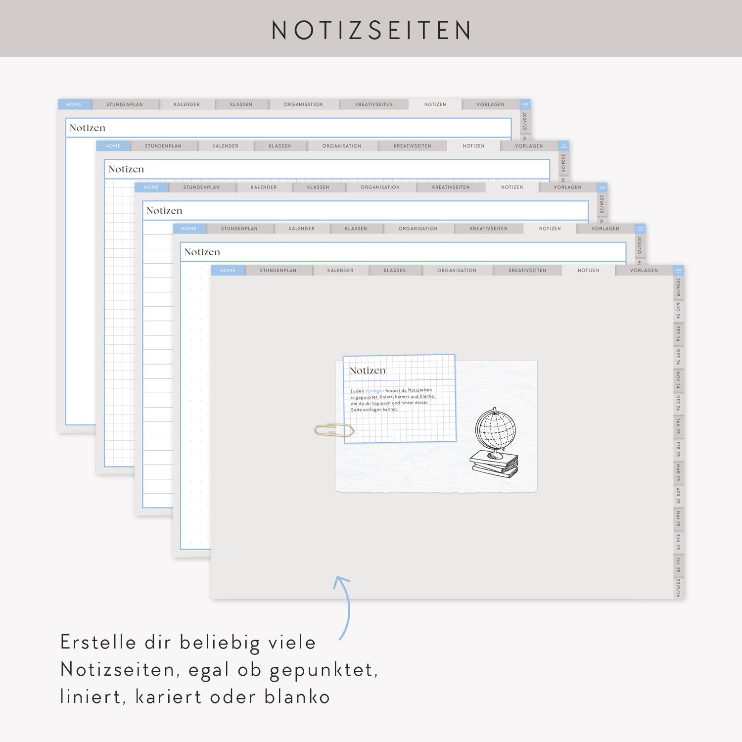 Digitaler Lehrerkalender 2024/2025