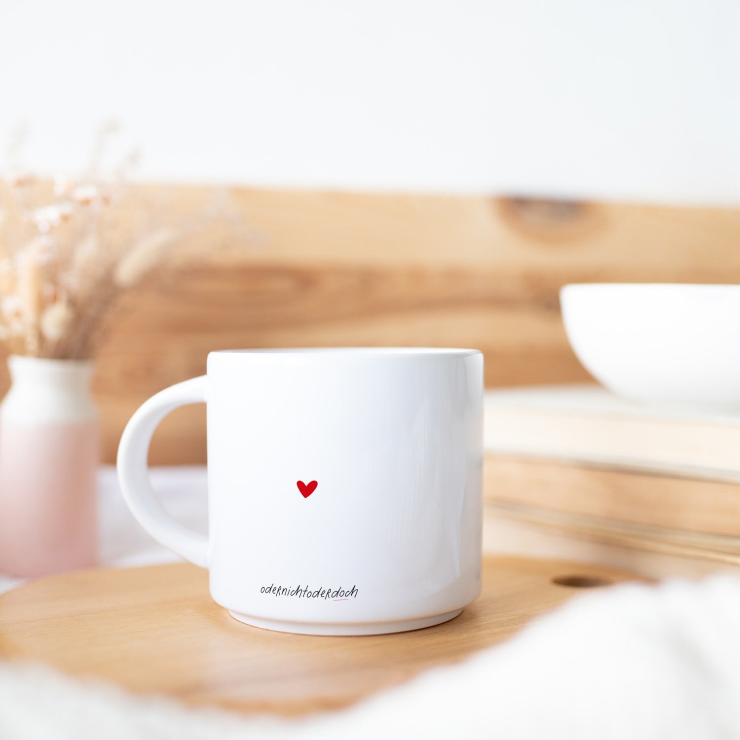 Tasse „Herz", personalisierbar