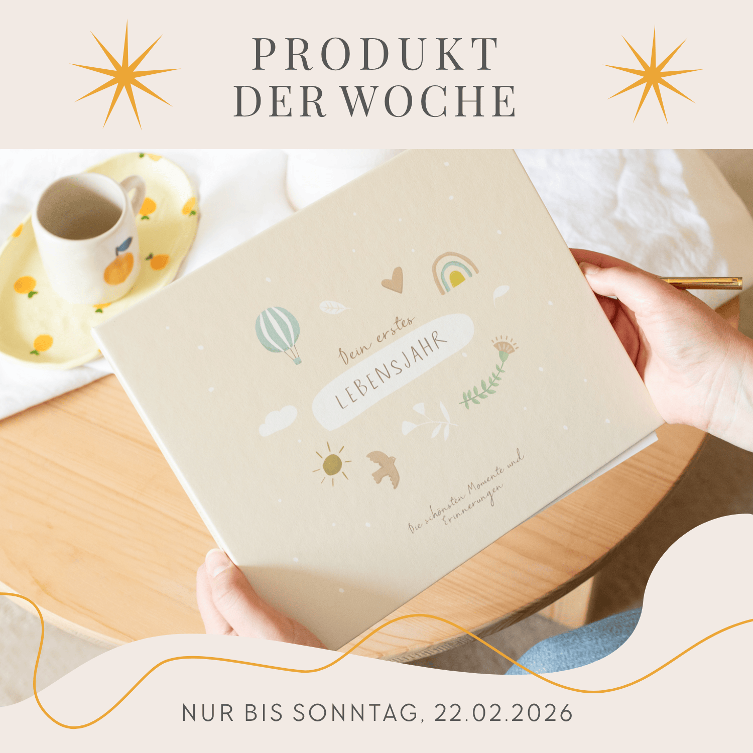 Erinnerungsbuch „Dein erstes Lebensjahr“