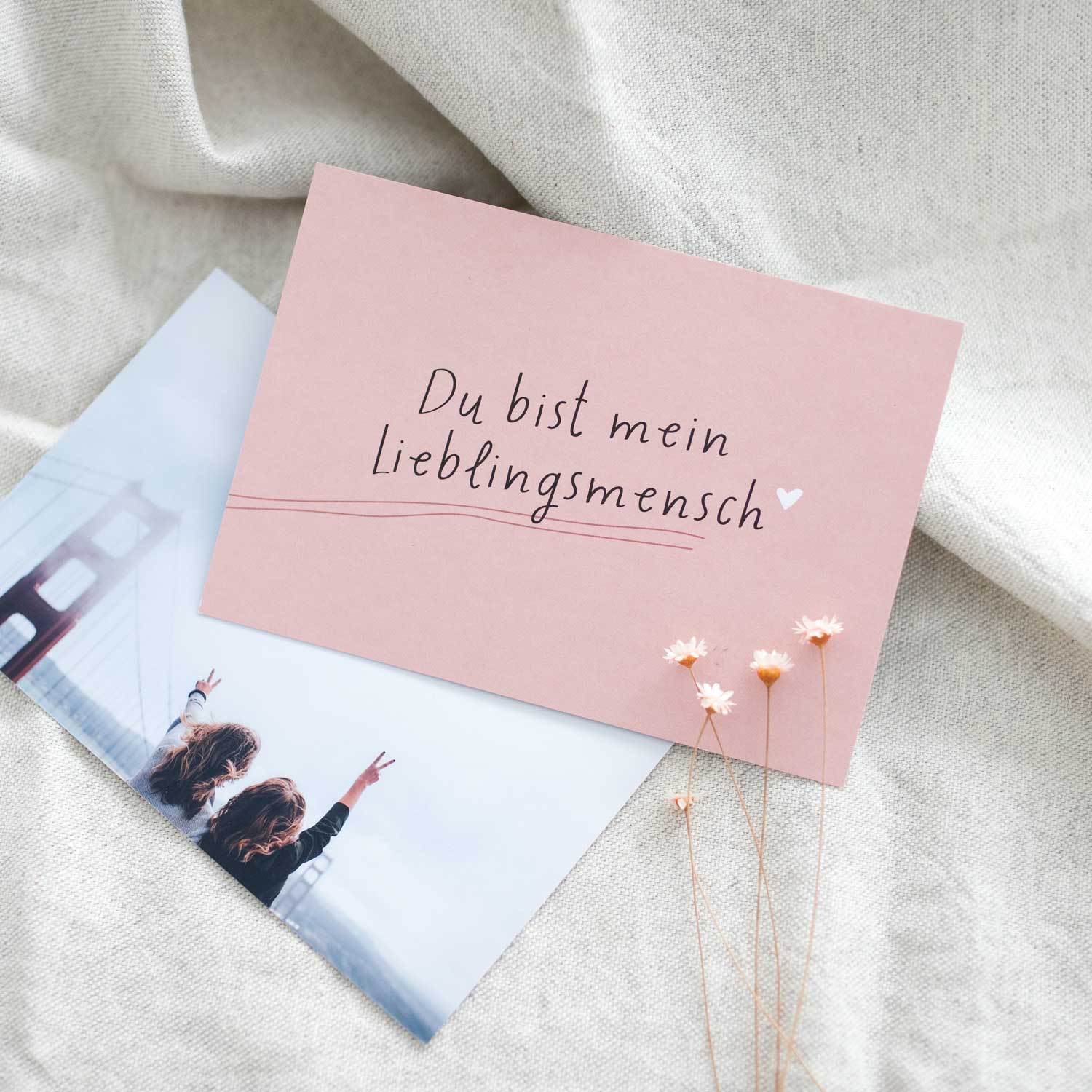 Postkarte „Lieblingsmensch“