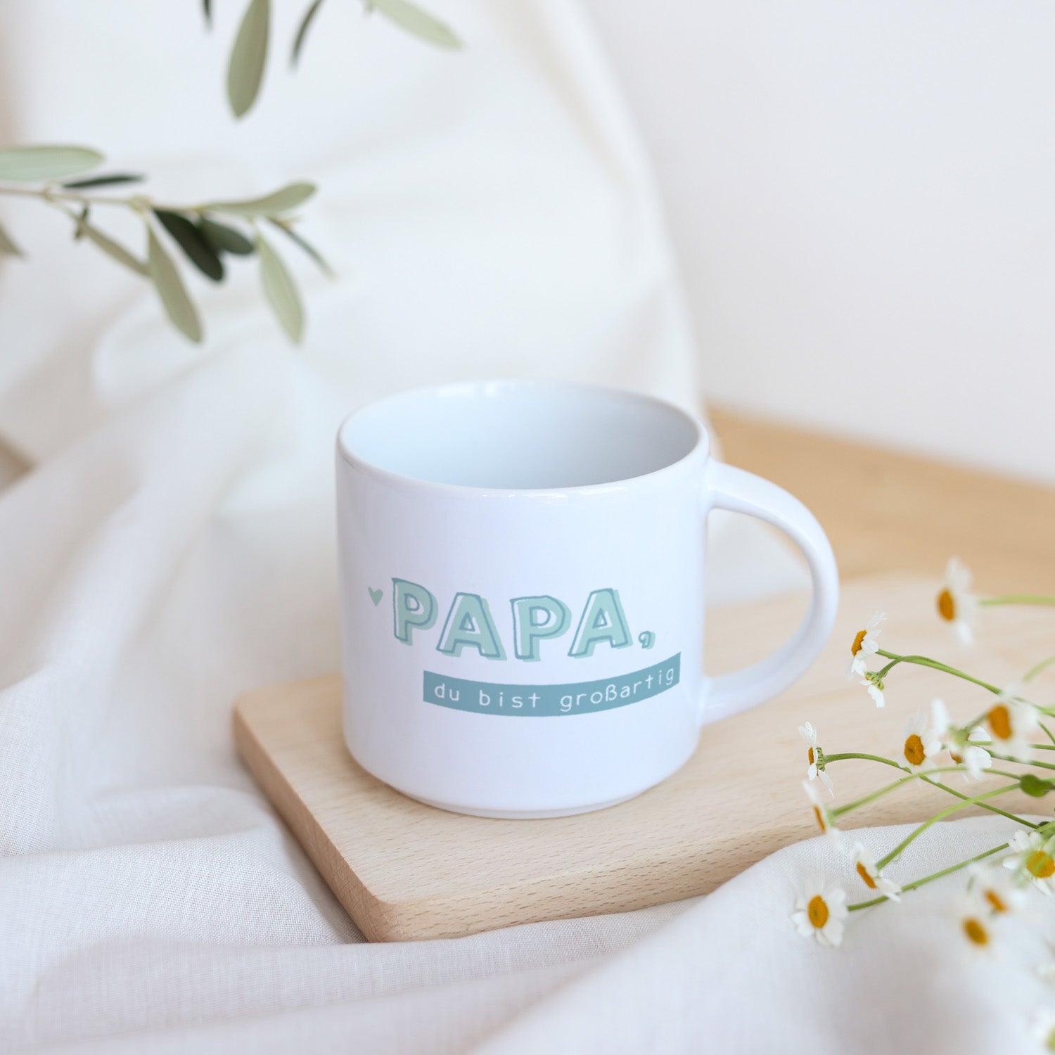 Jumbo-Tasse „Papa, du bist großartig“