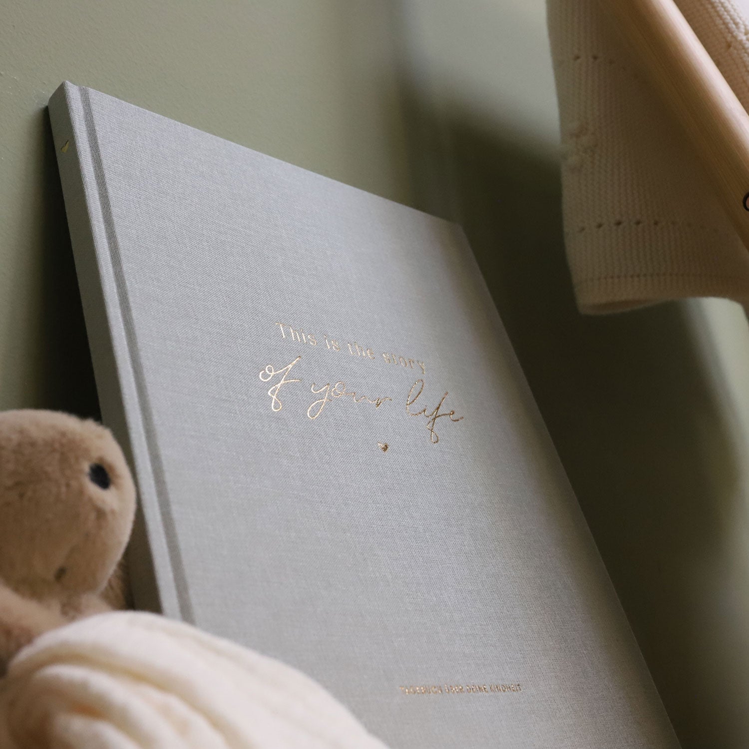 Tagebuch „Deine Kindheit", quarzgrau