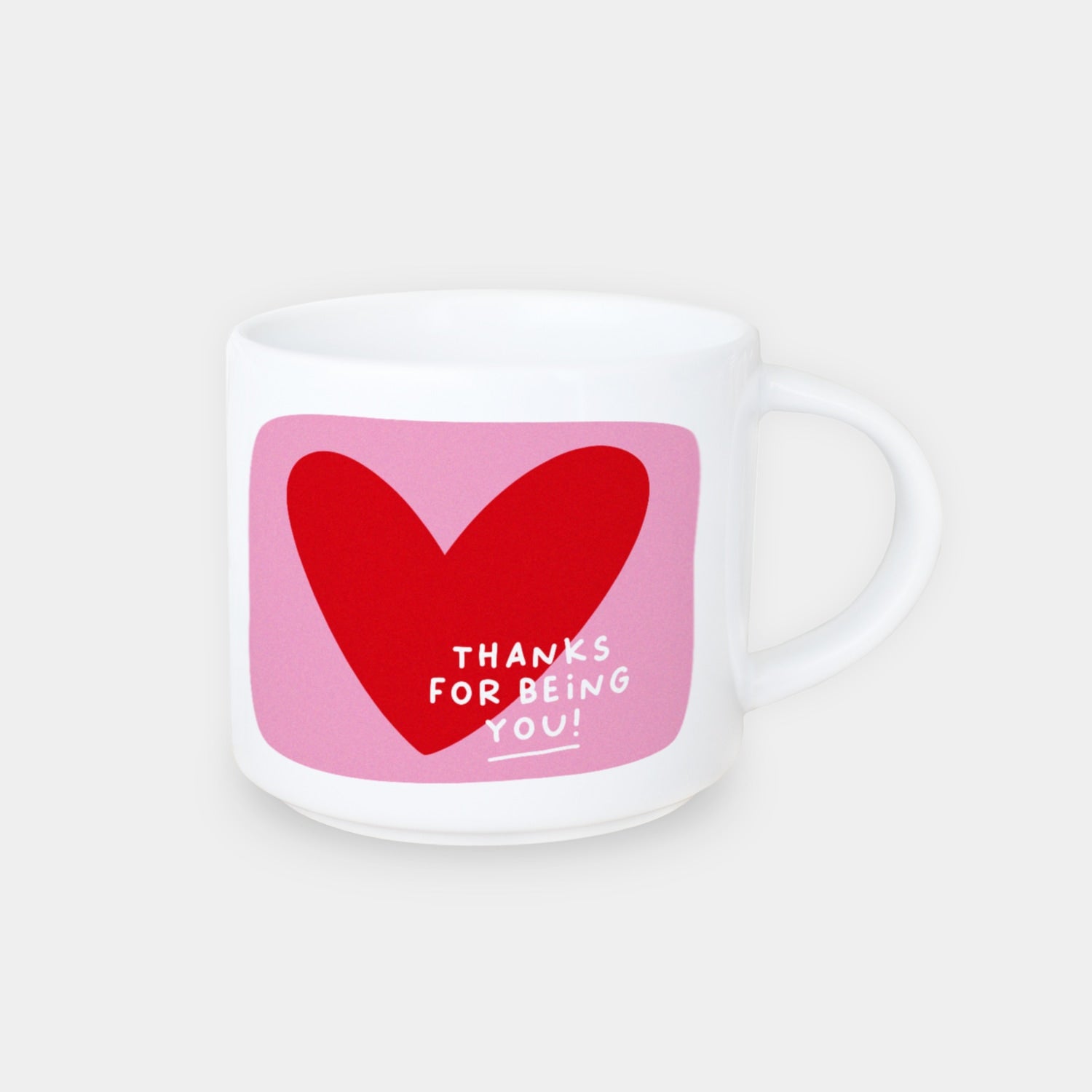 Jumbo-Tasse „Herz"