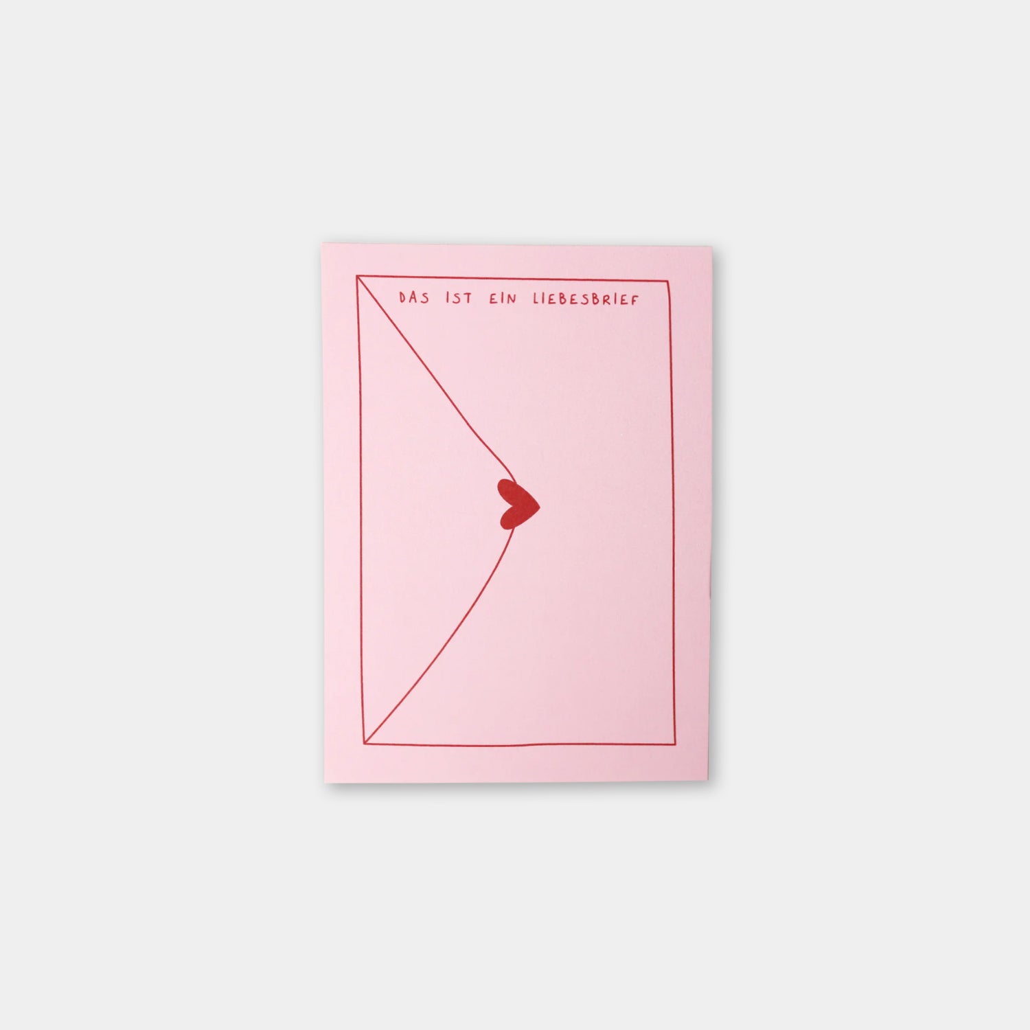 Postkarte „Liebesbrief“