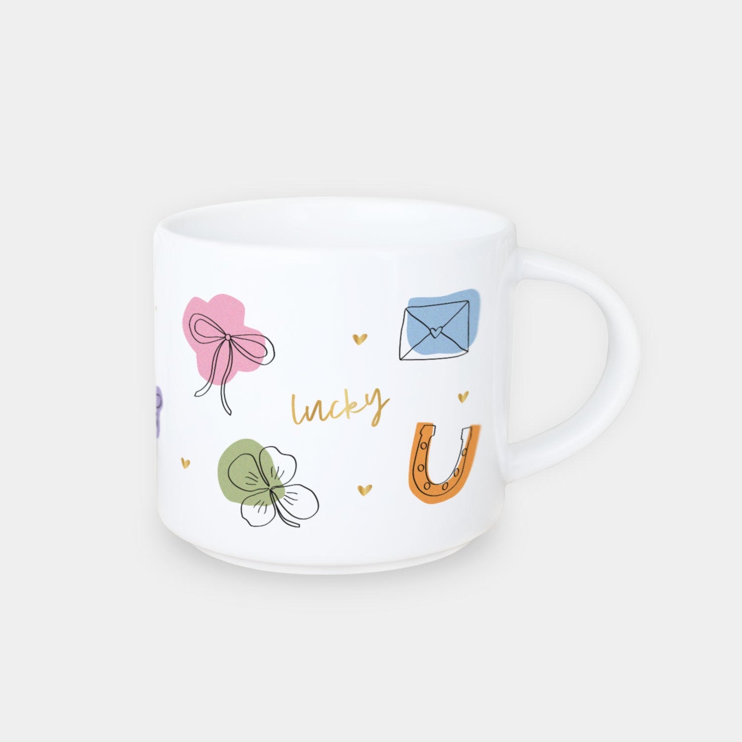 Jumbo-Tasse „Lucky“