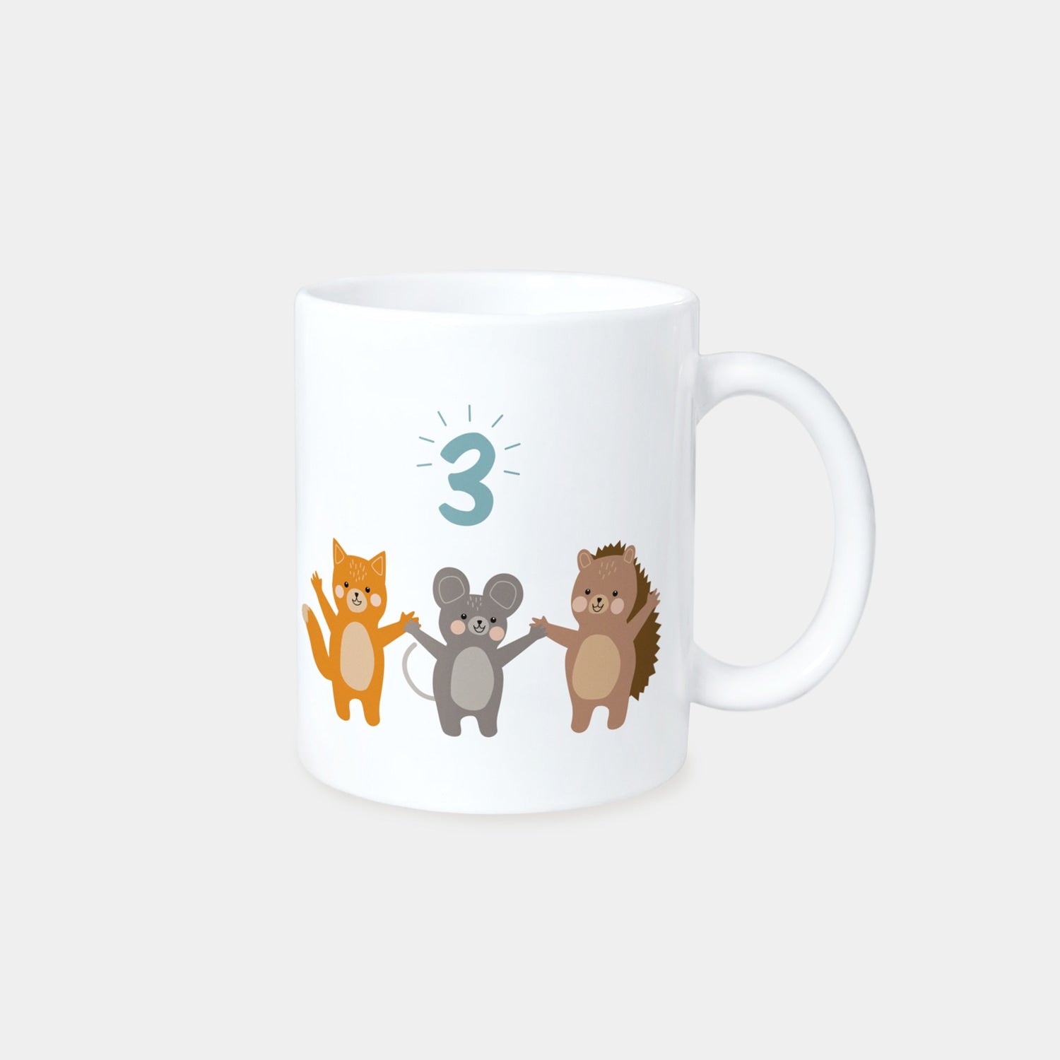 Tasse „Dritter Geburtstag"