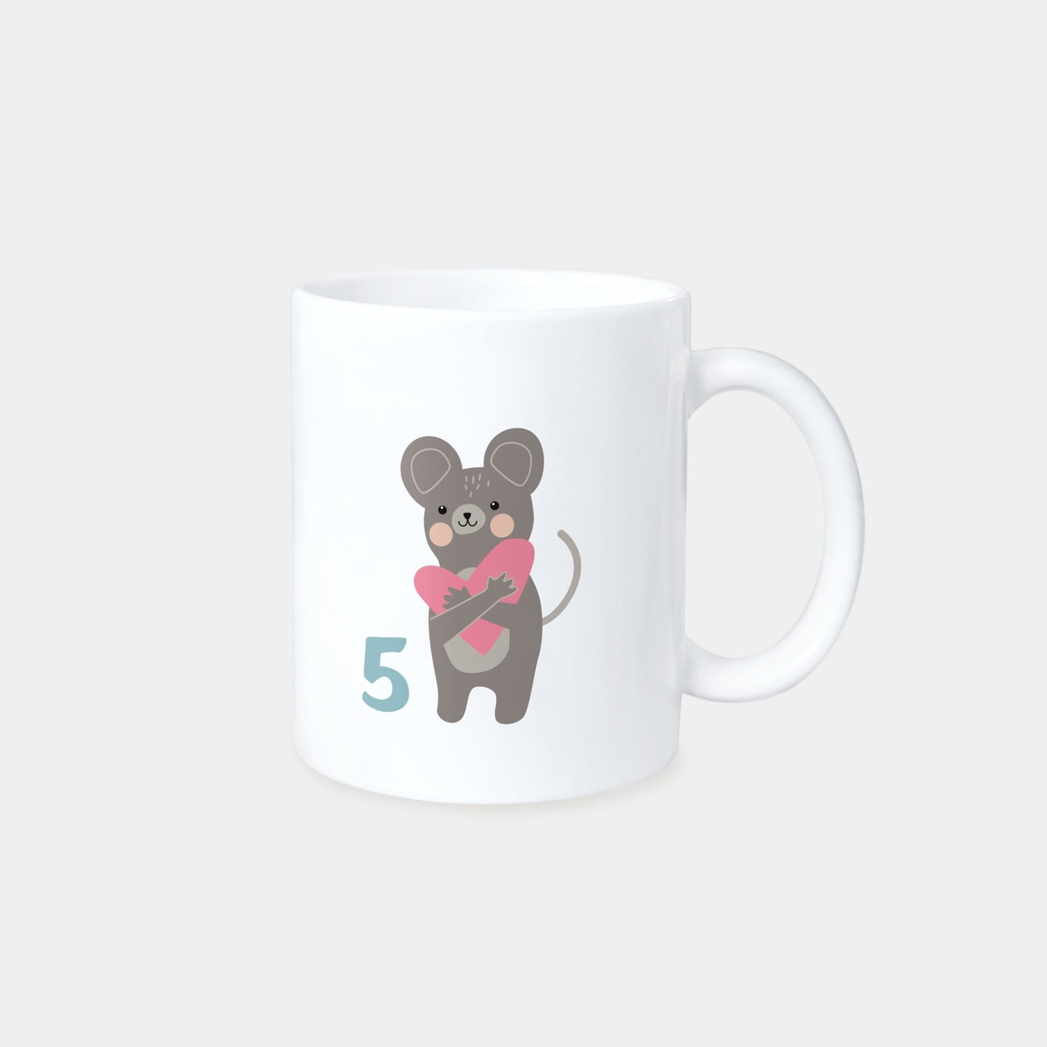 Tasse „Fünfter Geburtstag"