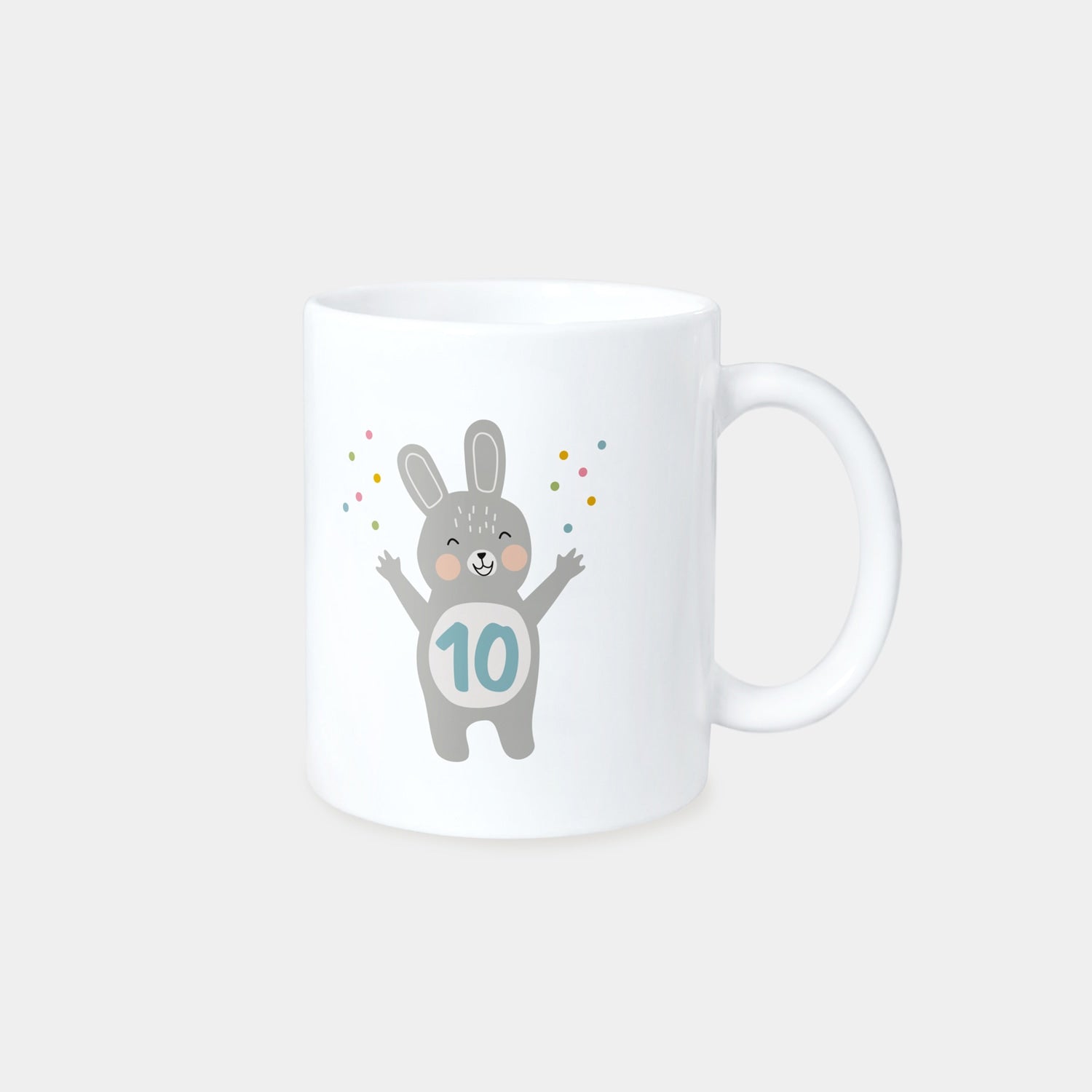 Tasse „Zehnter Geburtstag"