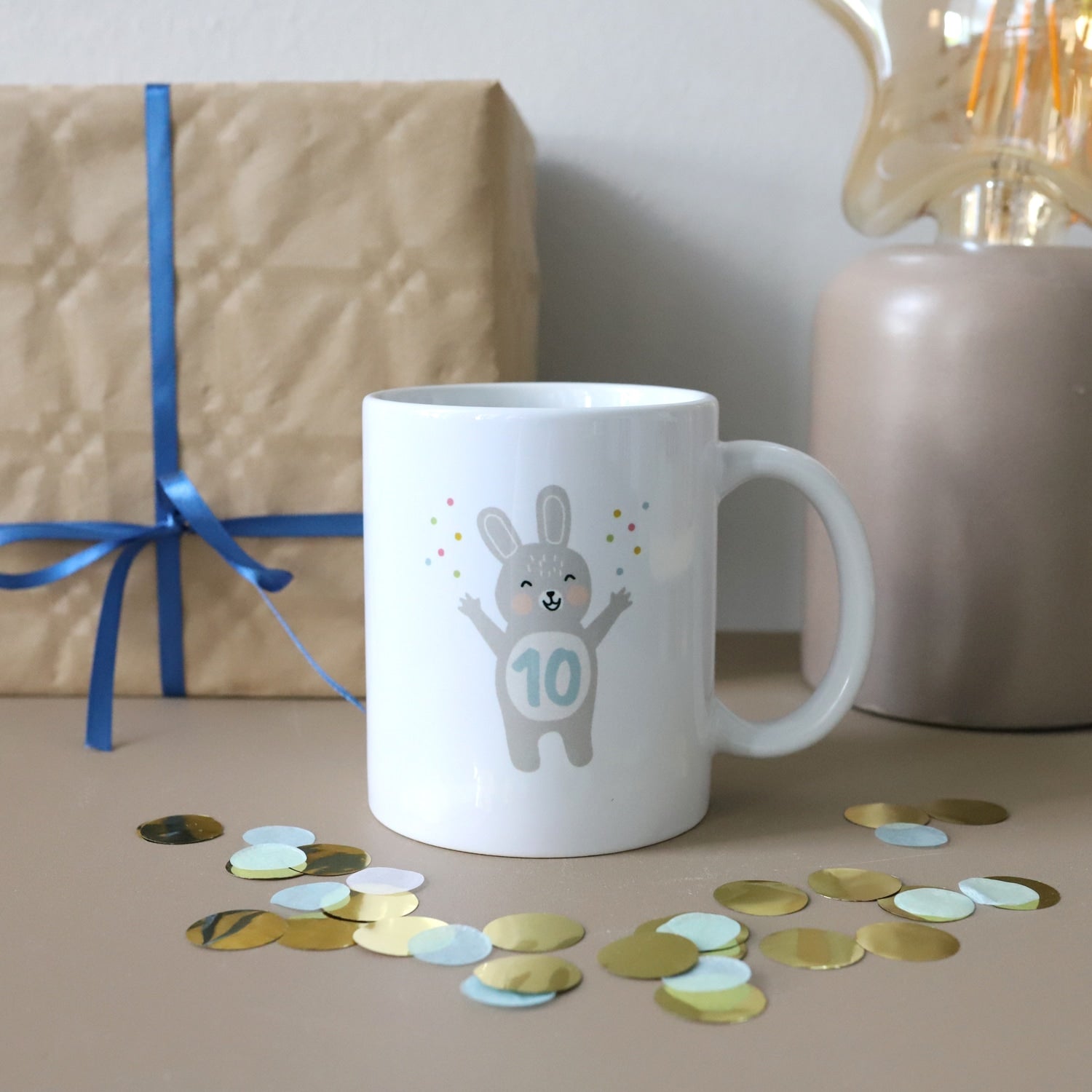 Tasse „Zehnter Geburtstag"
