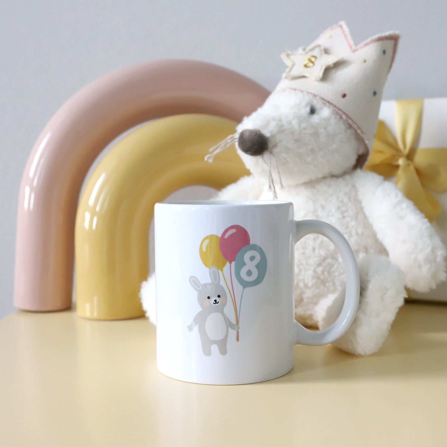 Tasse „Achter Geburtstag"