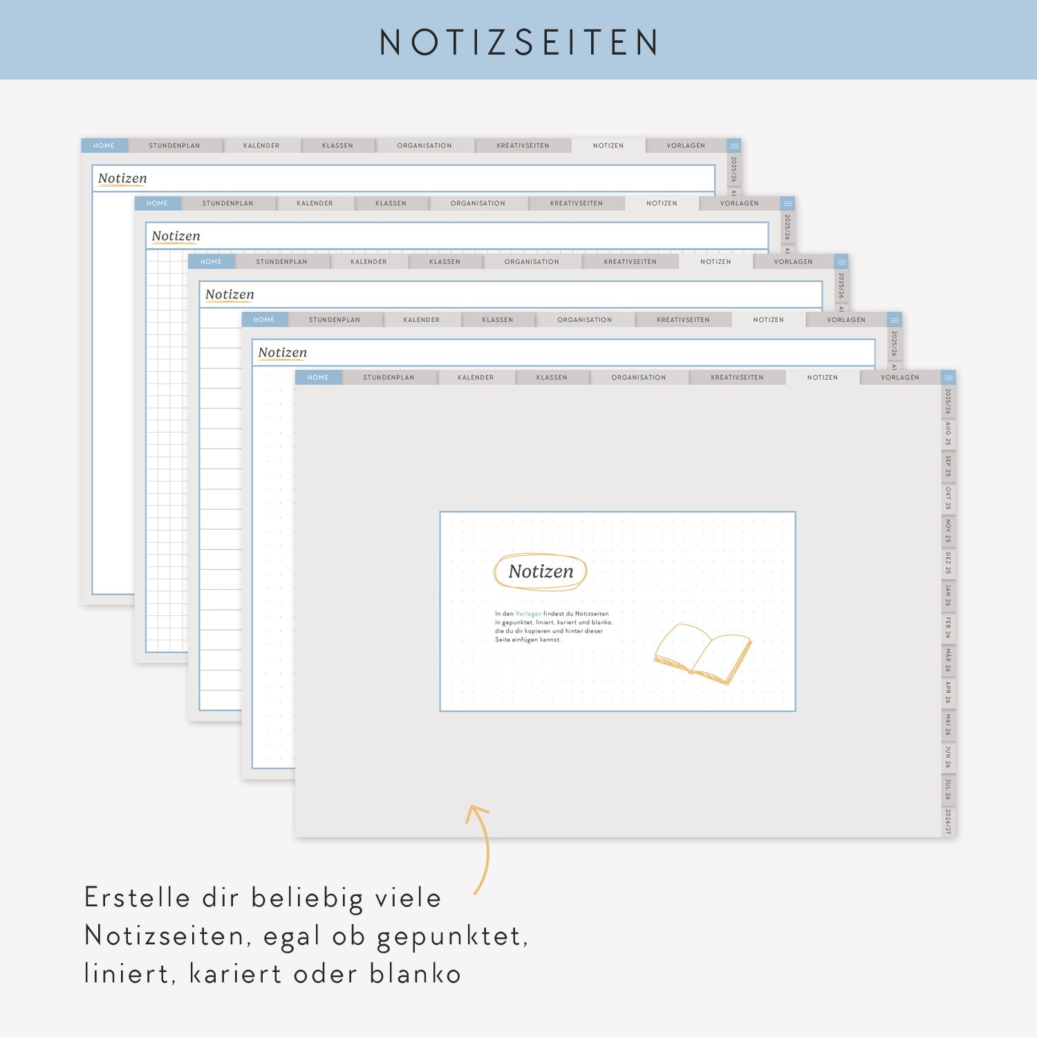 Digitaler Lehrerkalender 2025/2026