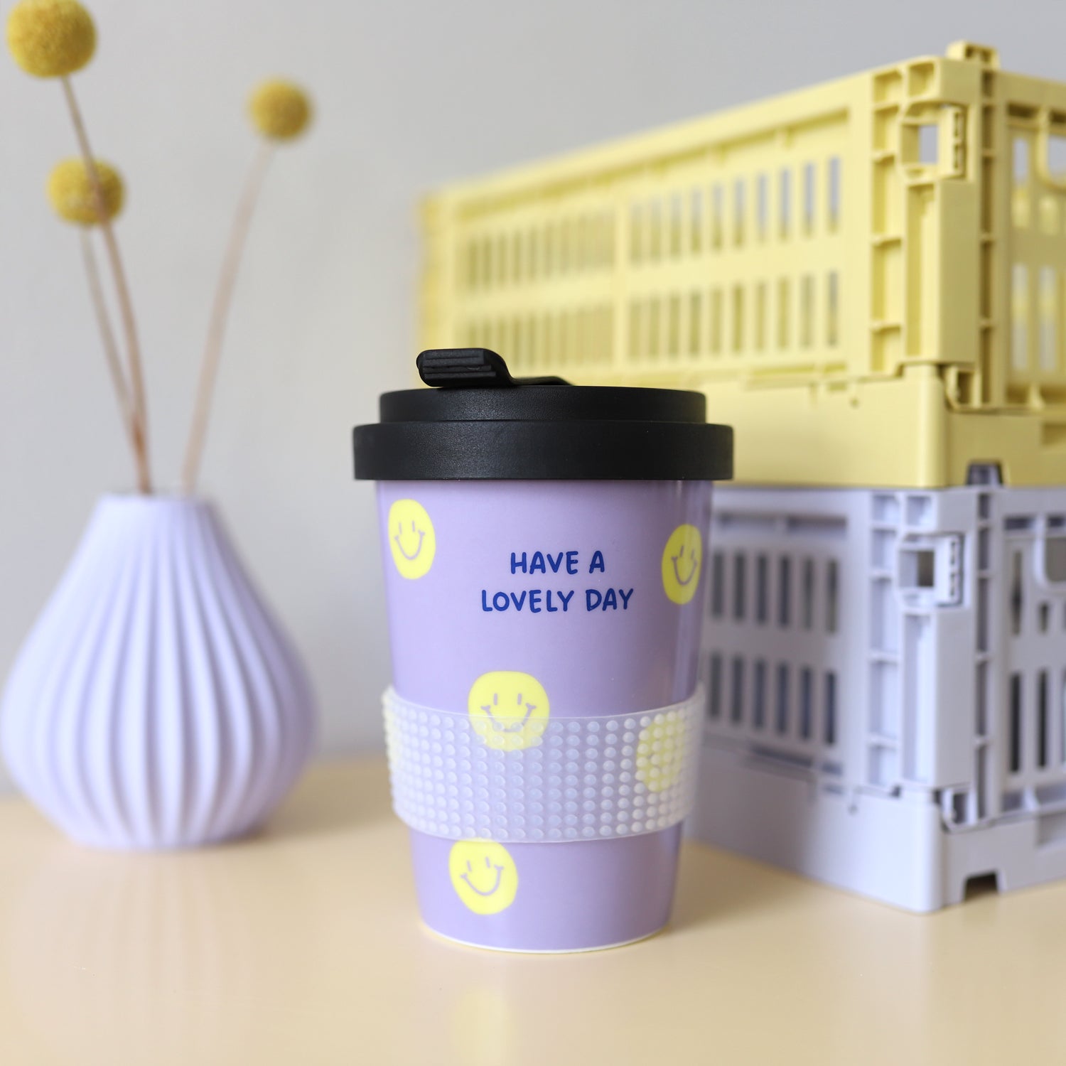 Coffee-to-go-Becher „Lovely day“