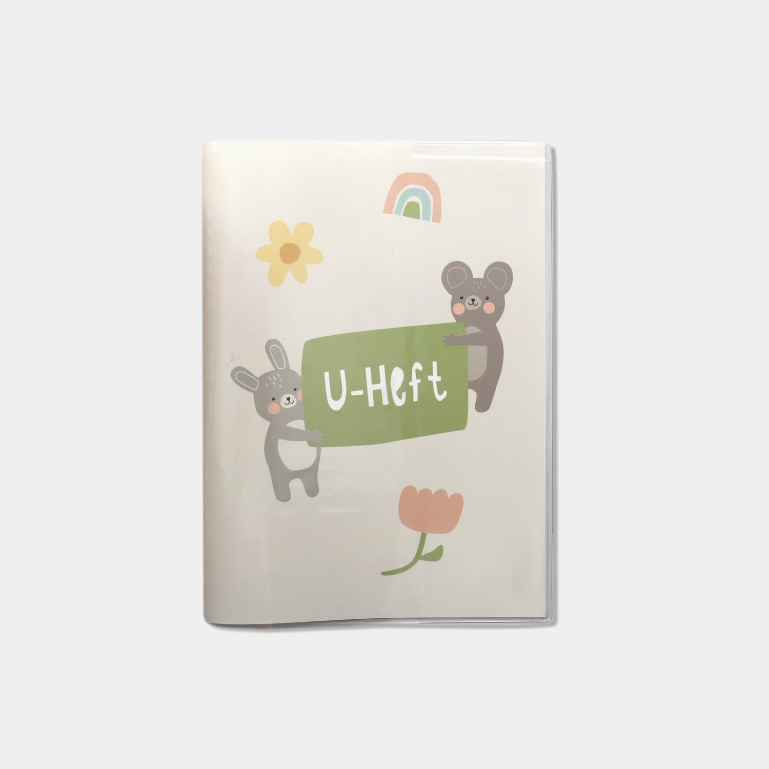 U-Heft-Hülle „Hase & Maus“