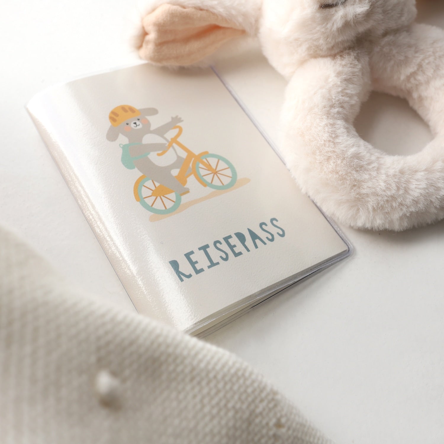 Reisepass-Hülle „Hase“